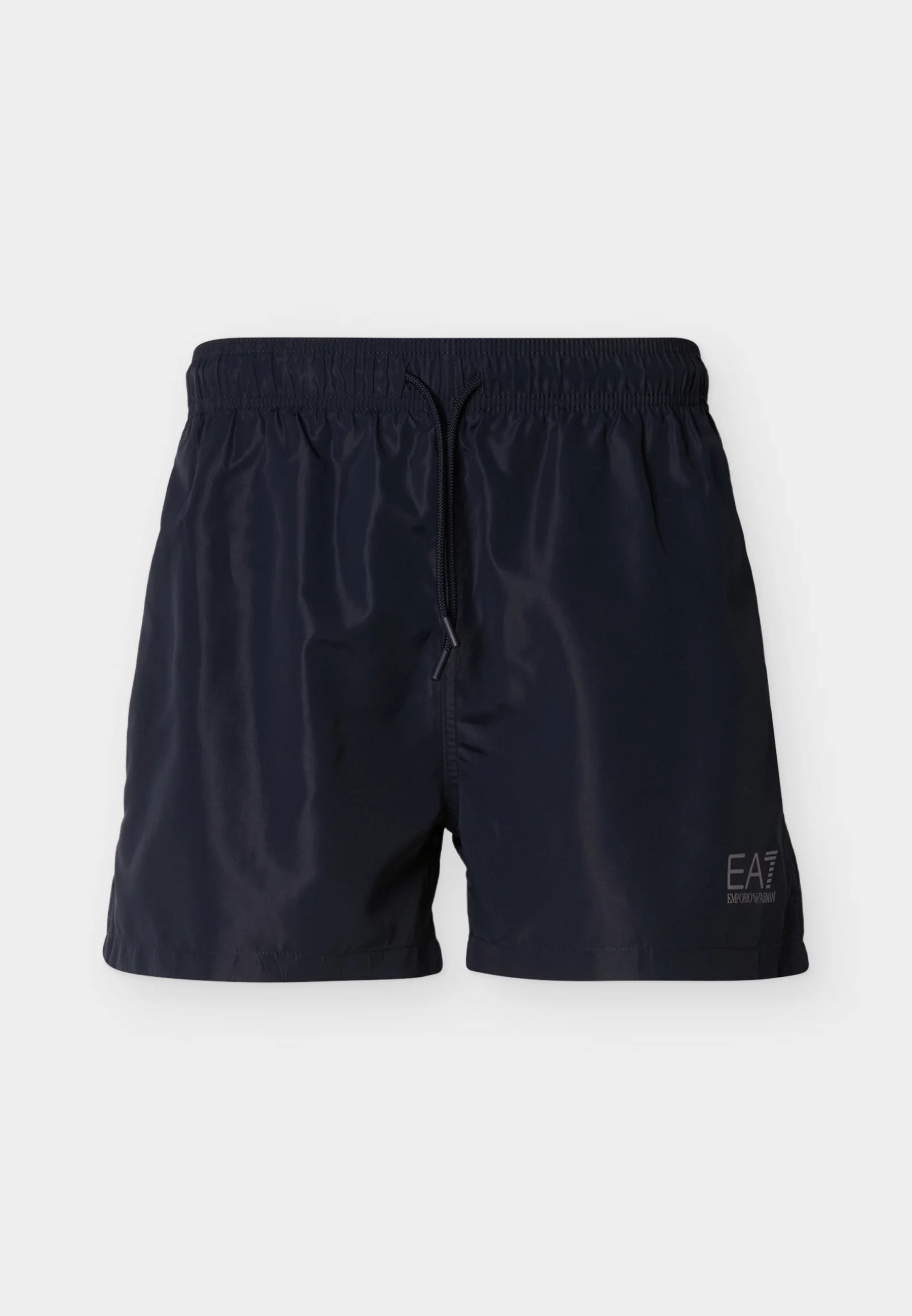 Emporio Armani EA7 Water Sports Graphic Vertical Monogram Short de bain – Bleu, Argenté