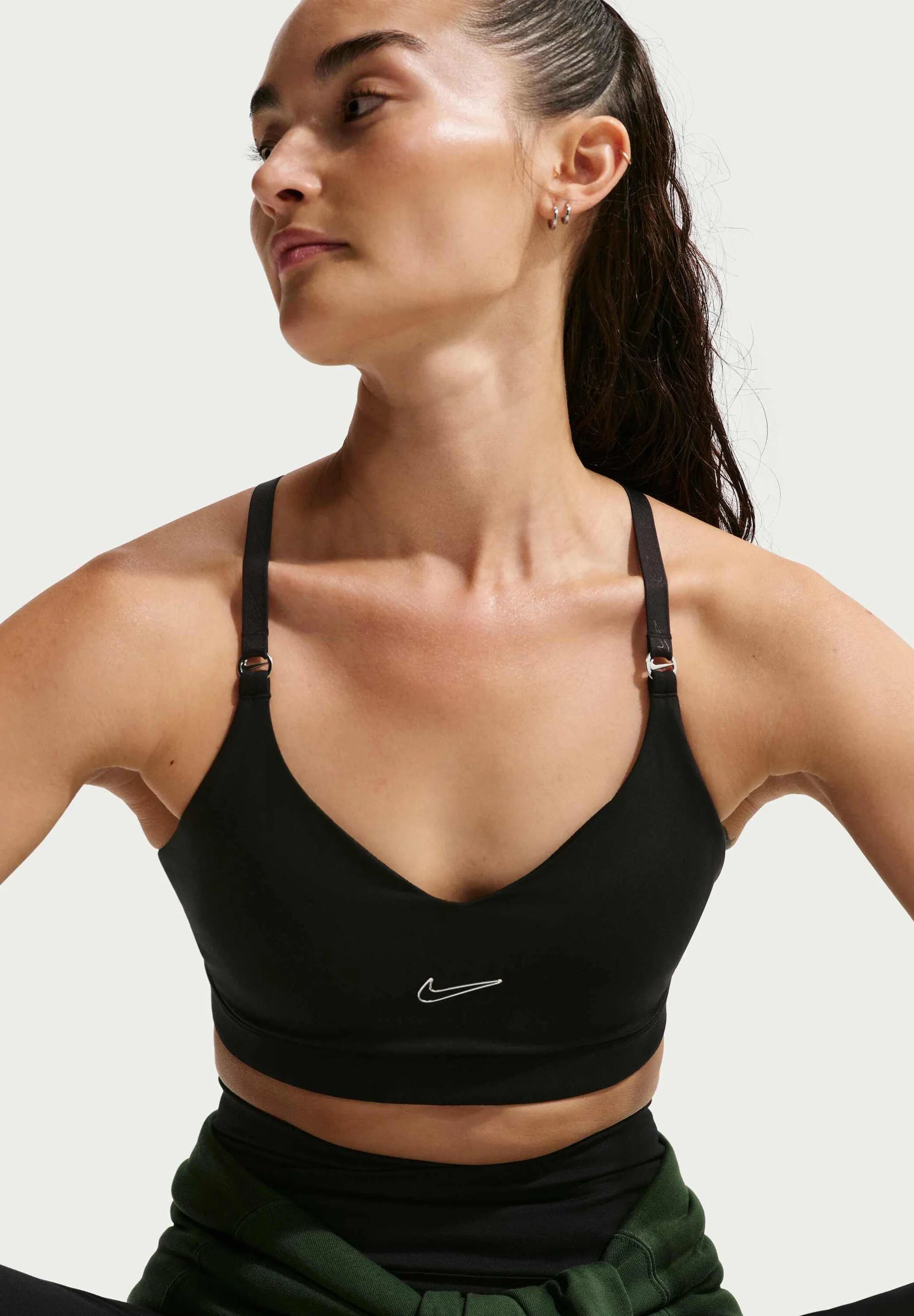 Nike Performance Indy GLS Light Support Bra – Black