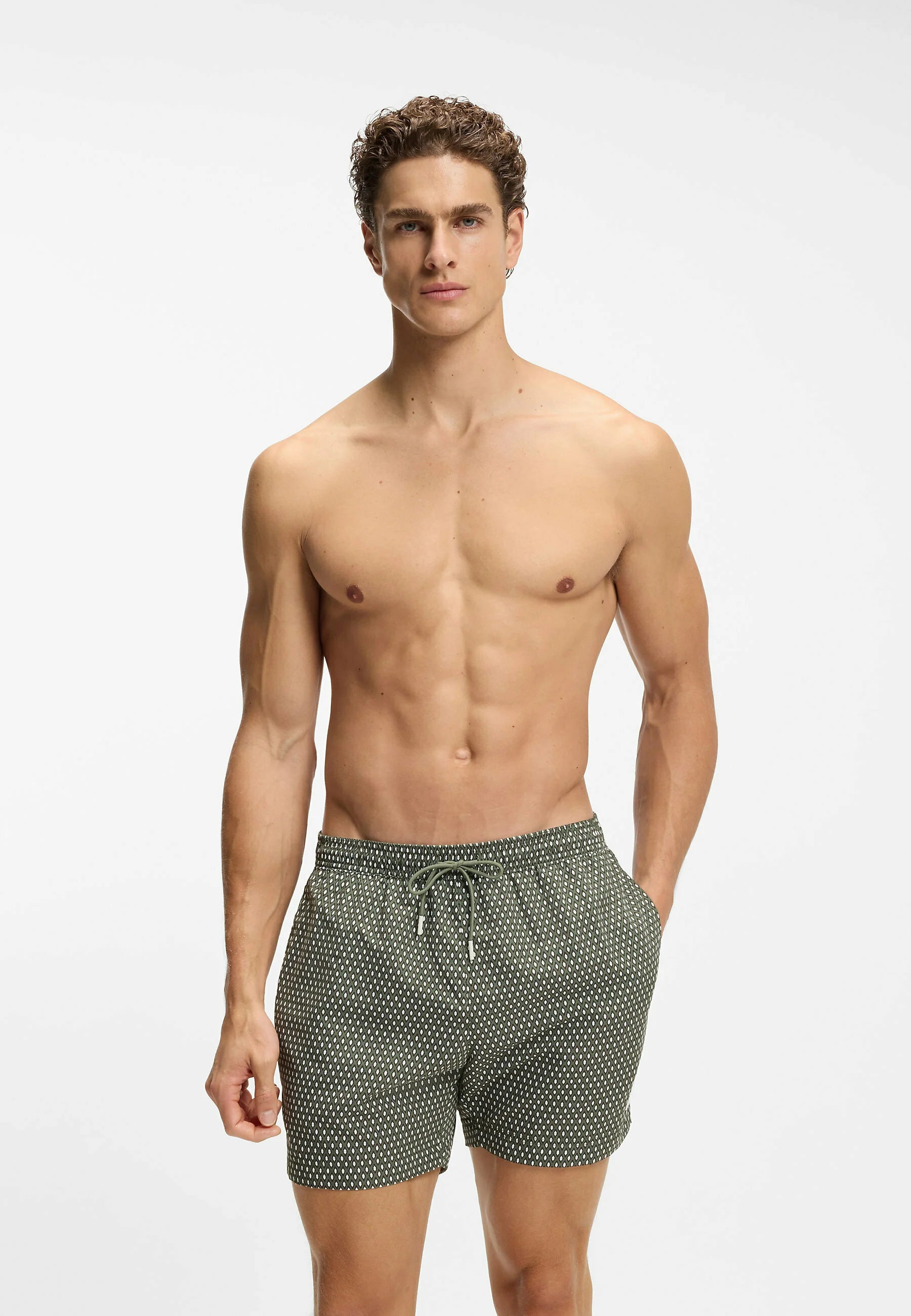 Short de bain BOSS – Open Green Eleven