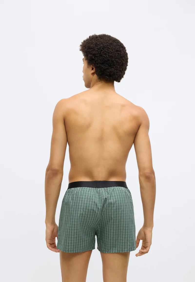 BOSS 2er-Pack Boxershorts – Dunkelgrün