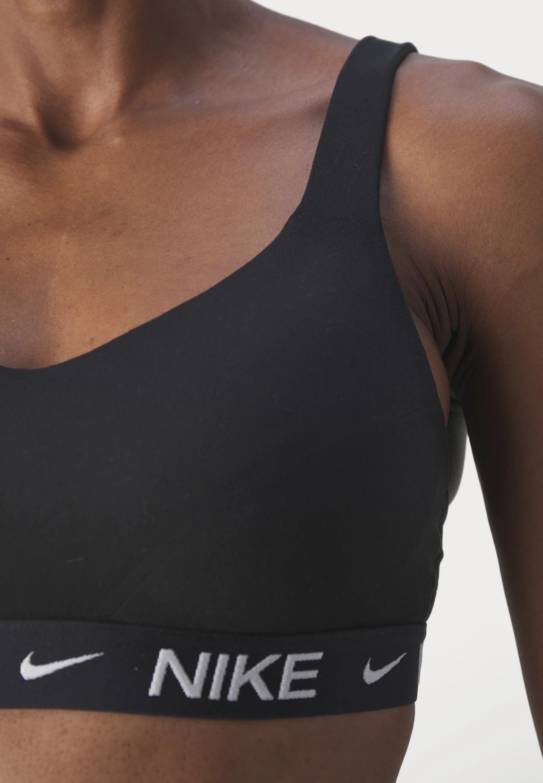 Nike Indy Medium Support Sports Bra – Black, White