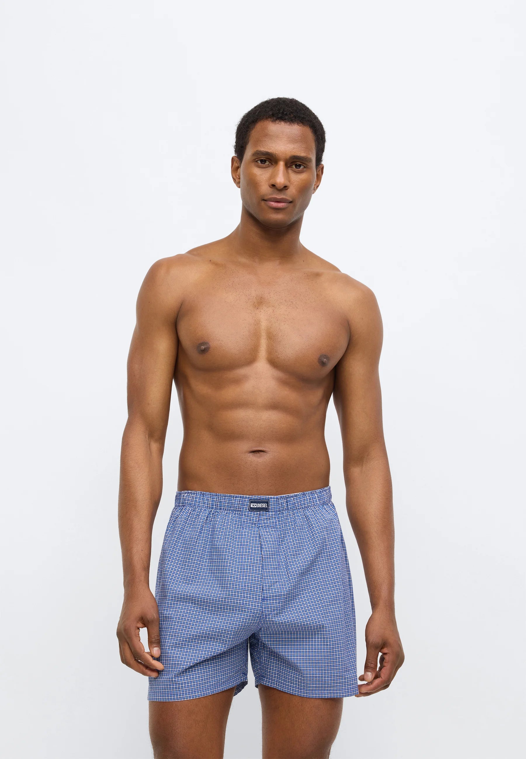 Boxerky Diesel Ryan Core 3 Pack – tmavě modrá, světle modrá, modrá