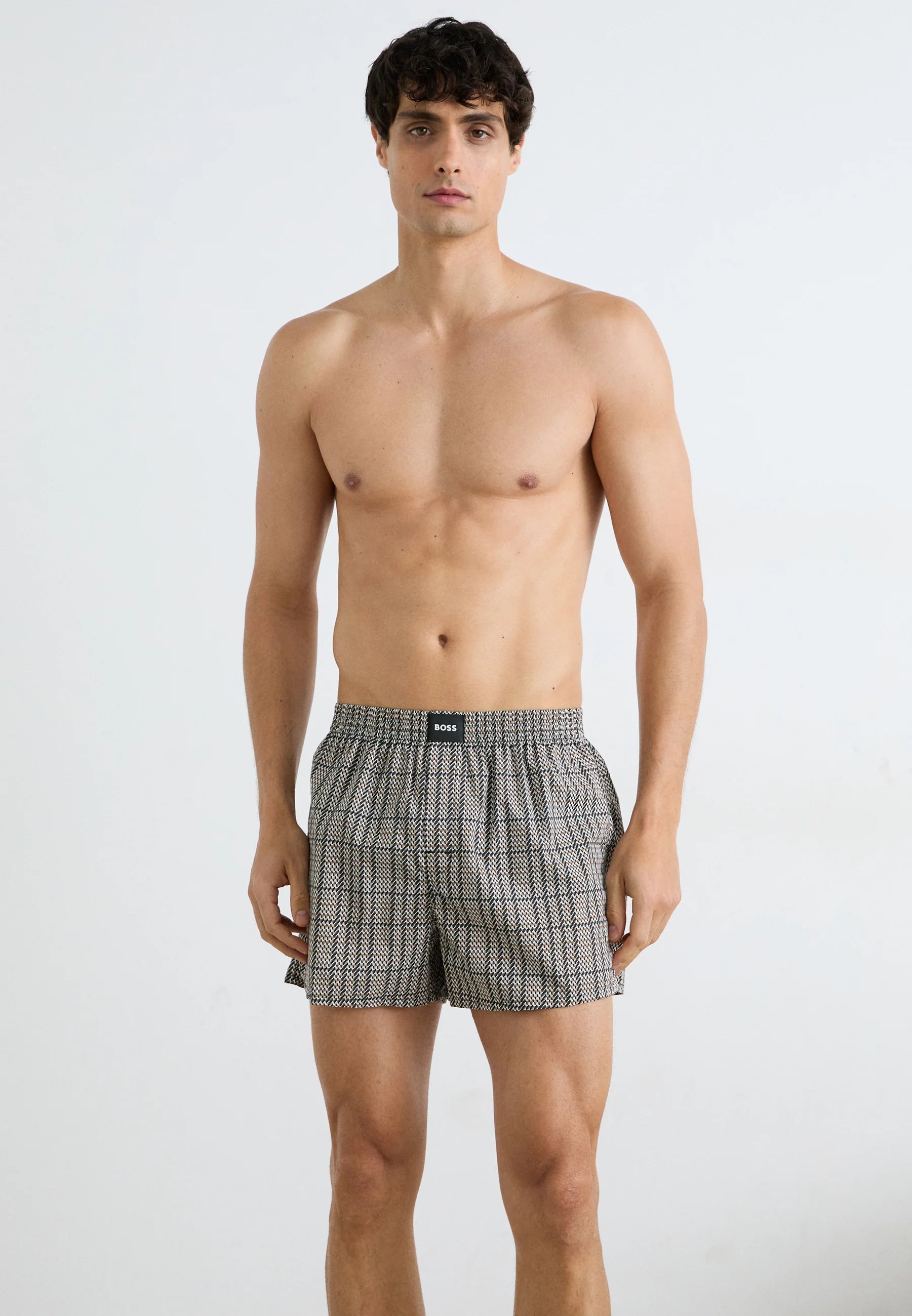 Lot de 2 boxers BOSS Peach - Noir