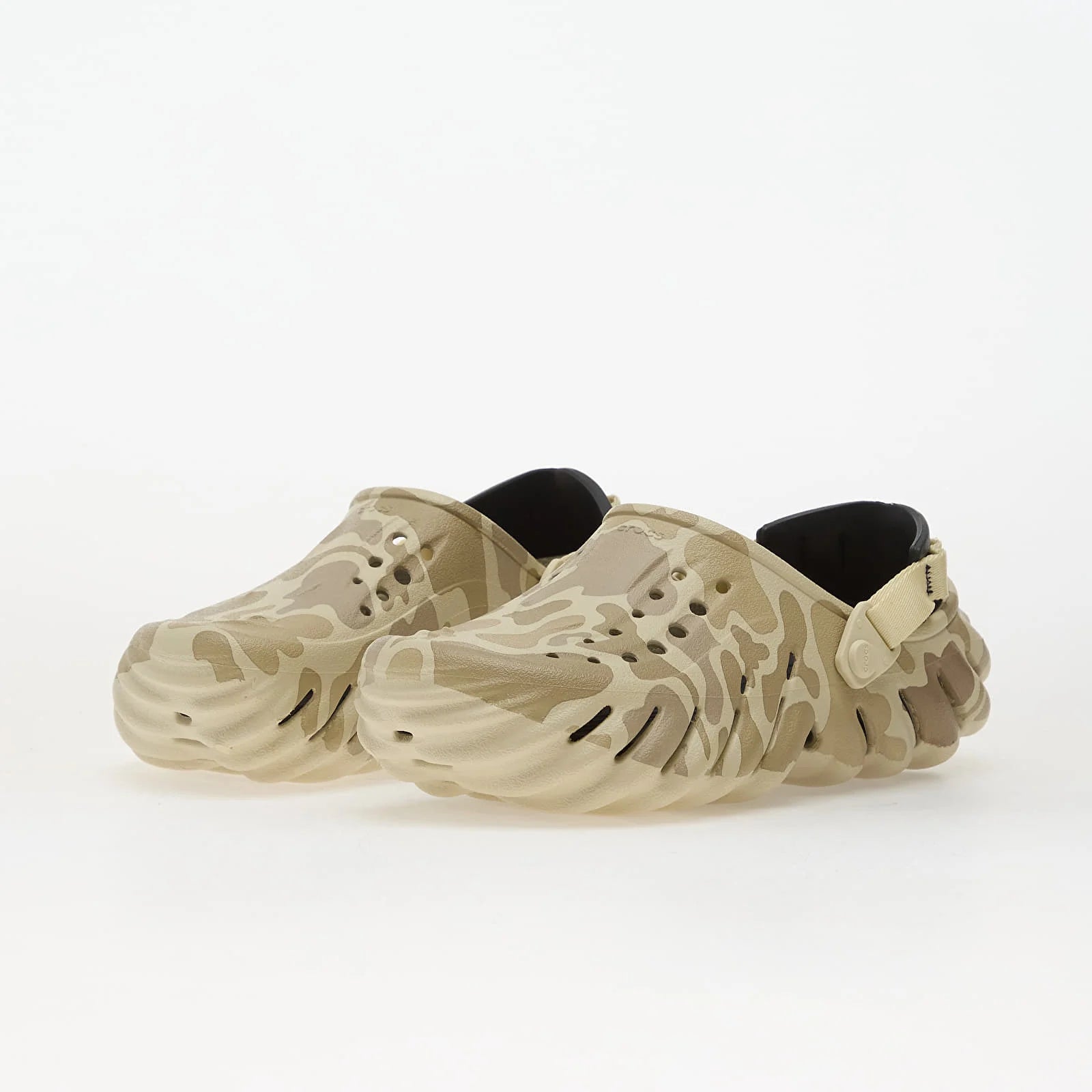 Crocs Echo Duck Camo Clog – kost, černá