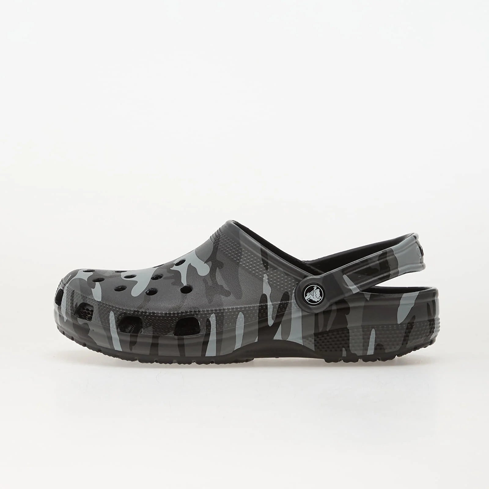 Crocs Classic Camouflage Clog – Black, Slate Grey