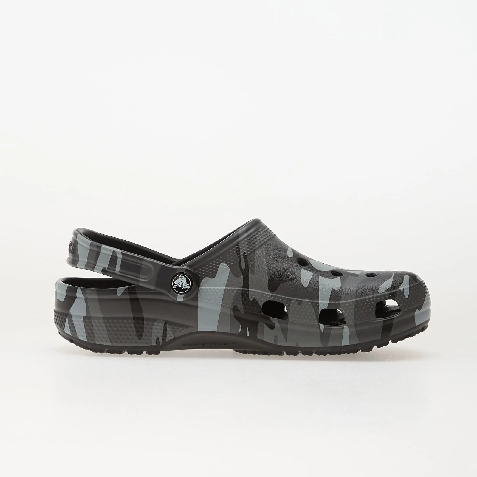 Crocs Classic Camouflage Clog – Black, Slate Grey