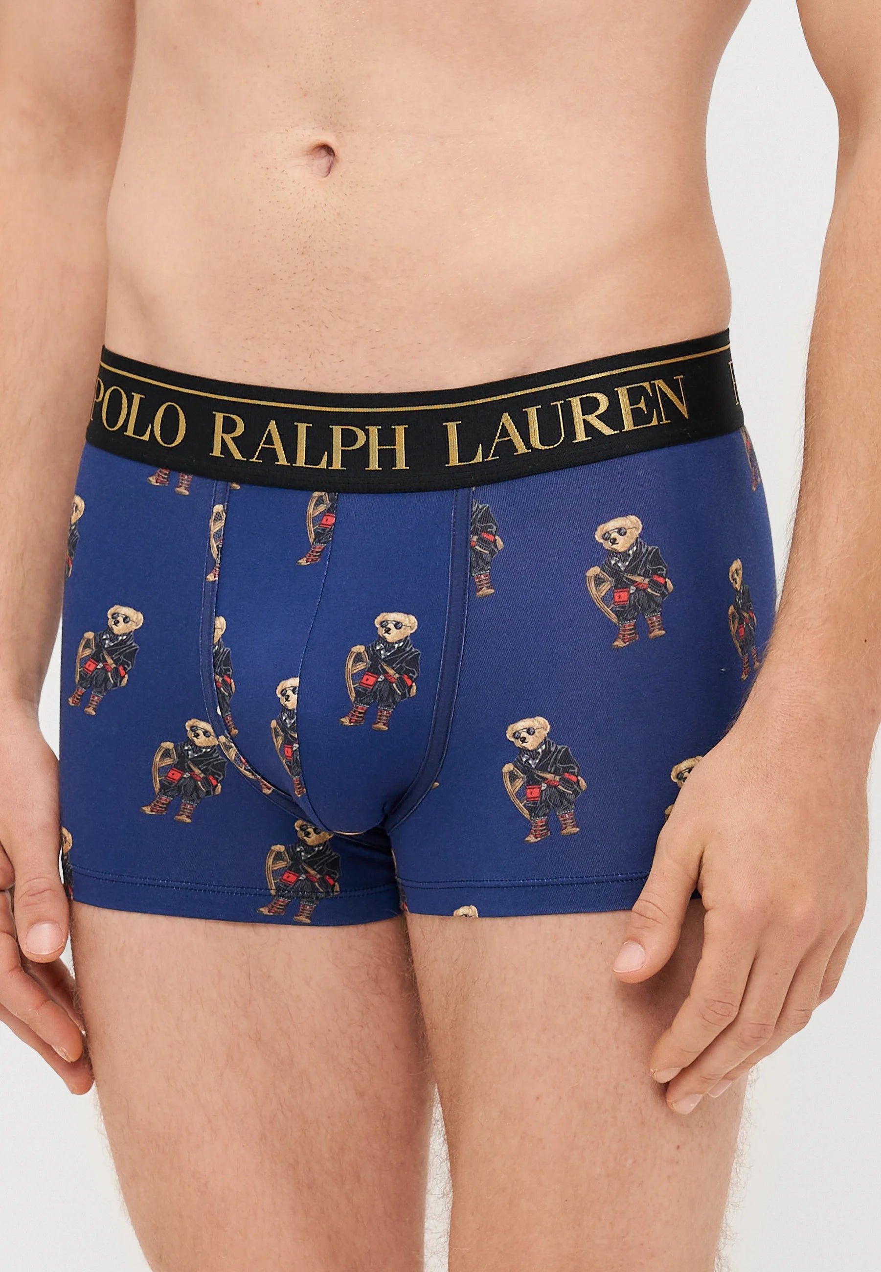 Polo Ralph Lauren Cotton Stretch Trunks – Low Rise – 2 Pack – Red, Navy