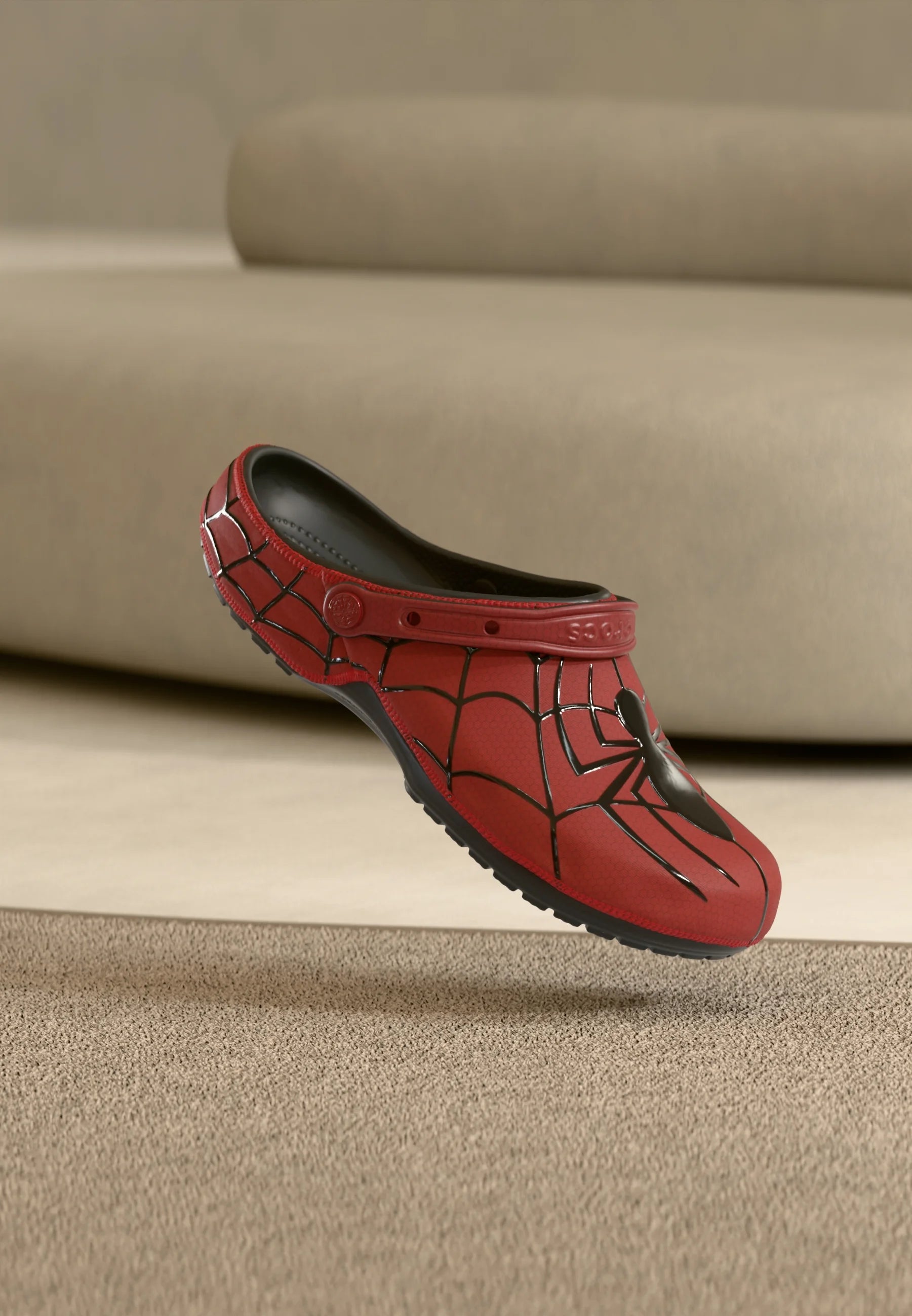 Mules unisexes Crocs Marvel – Multicolore