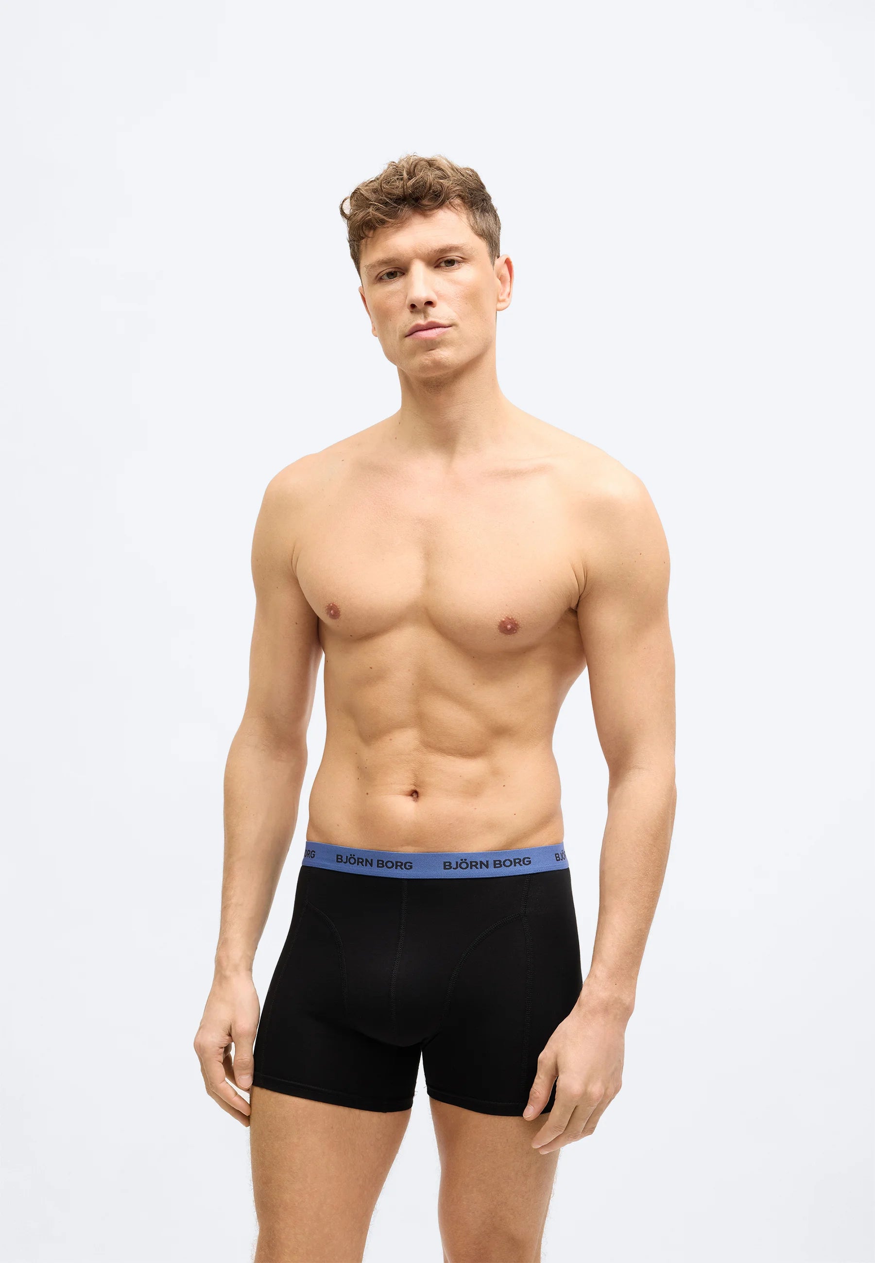 Björn Borg Stretch 5 Pack Trunks – Black