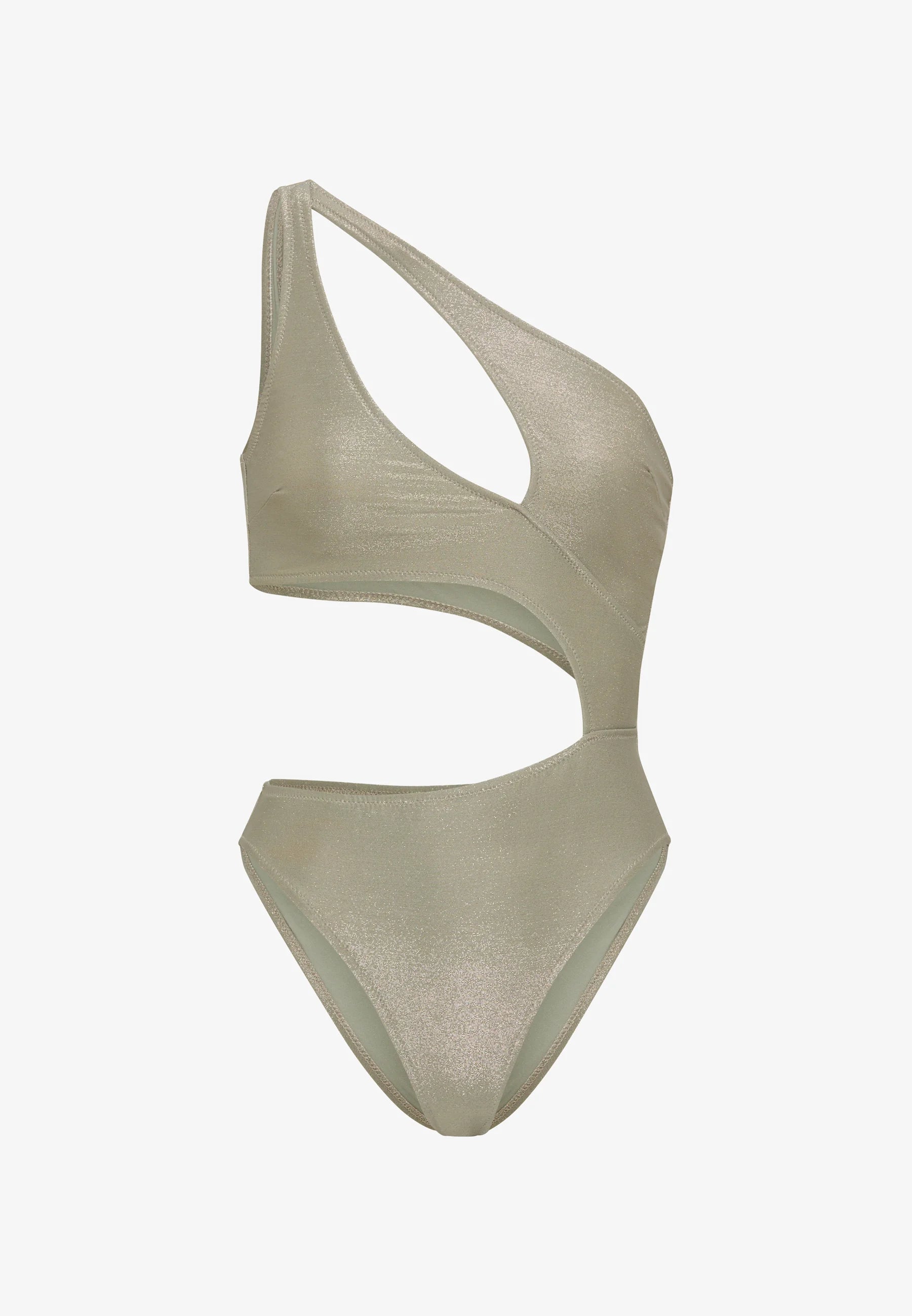 LASCANA Monokini Swimsuit – Sage Grey