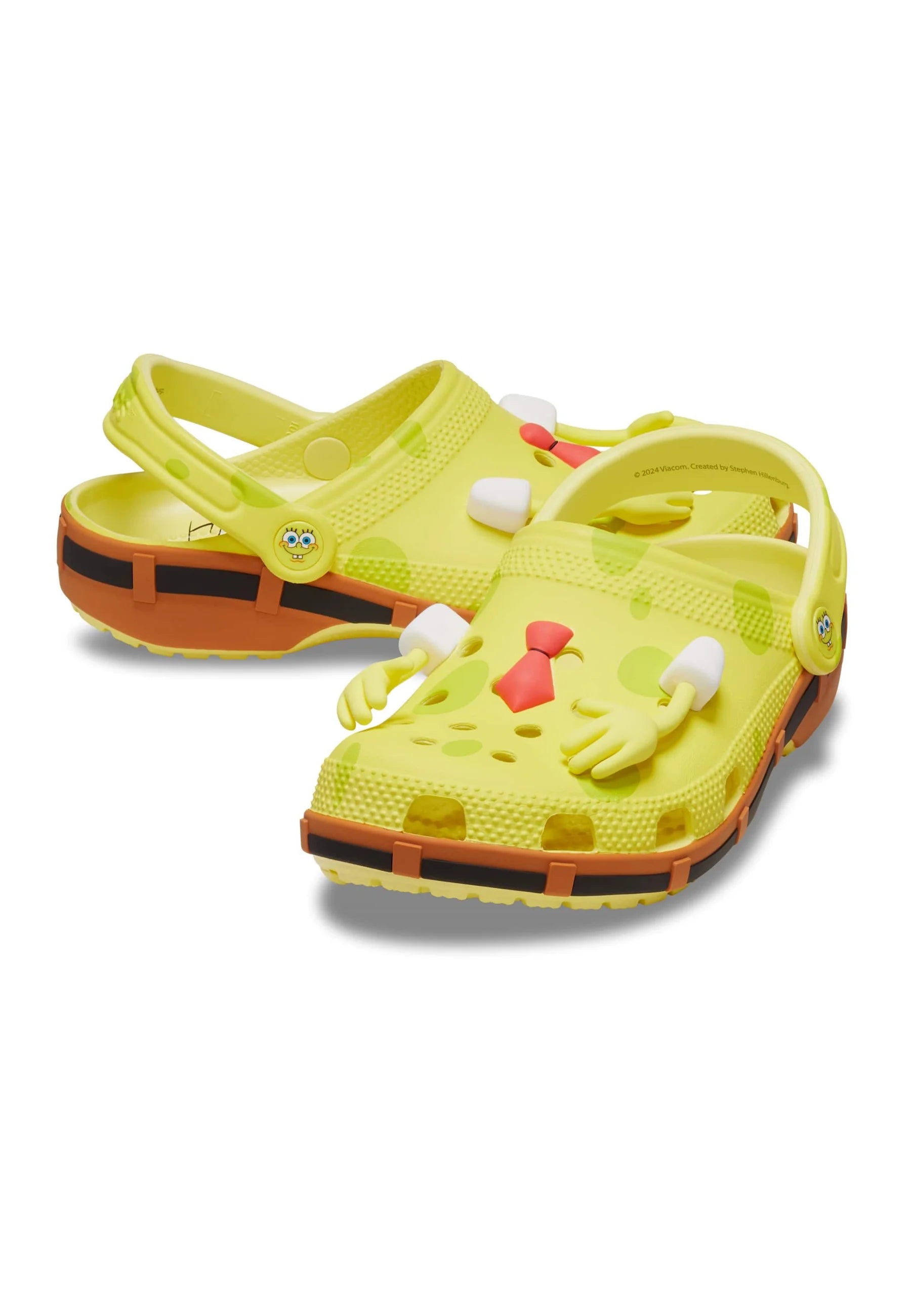 Crocs Classic SpongeBob dřeváky – banán