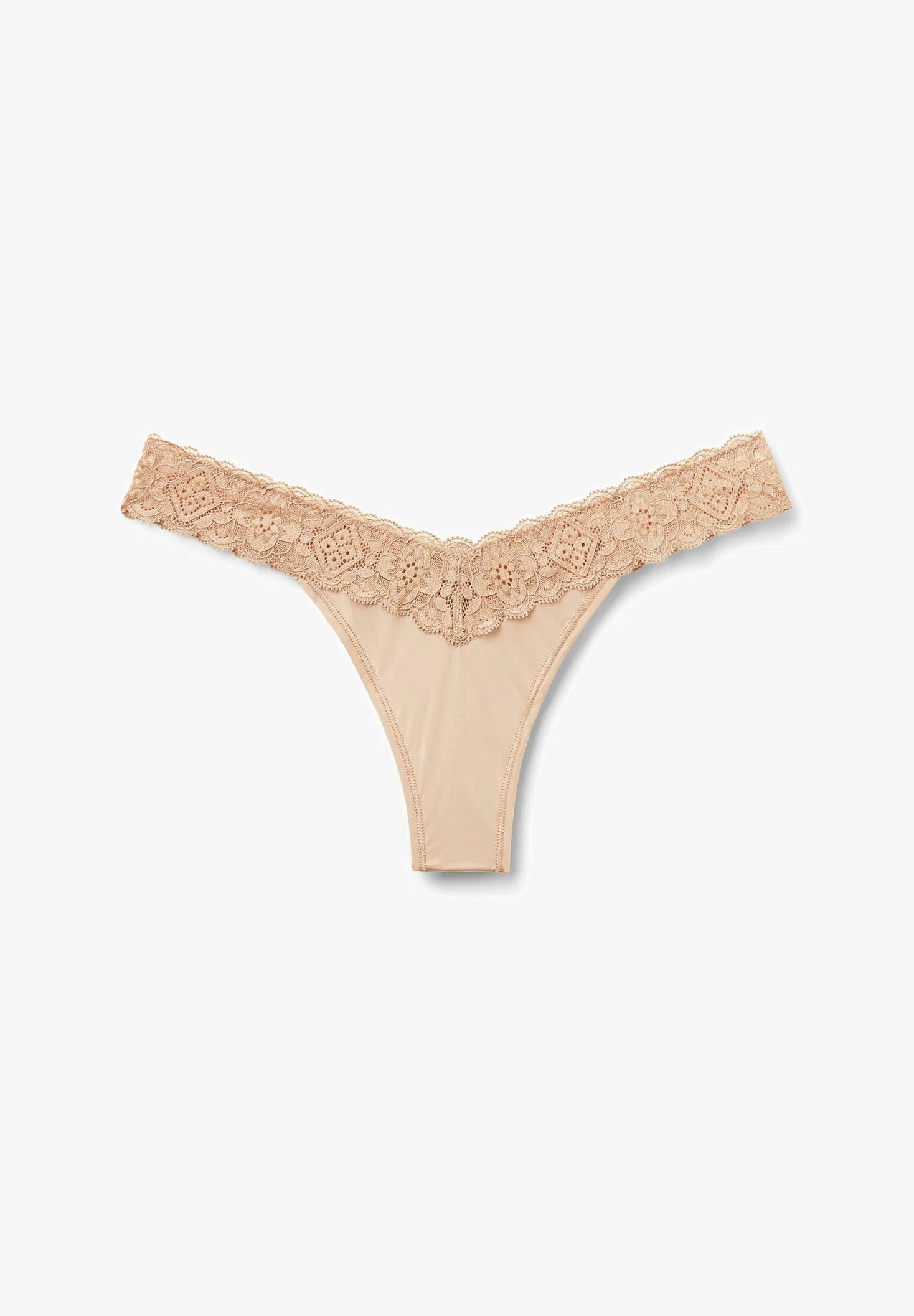 Intimissimi 80s-Style Brazilian Thong – Tan