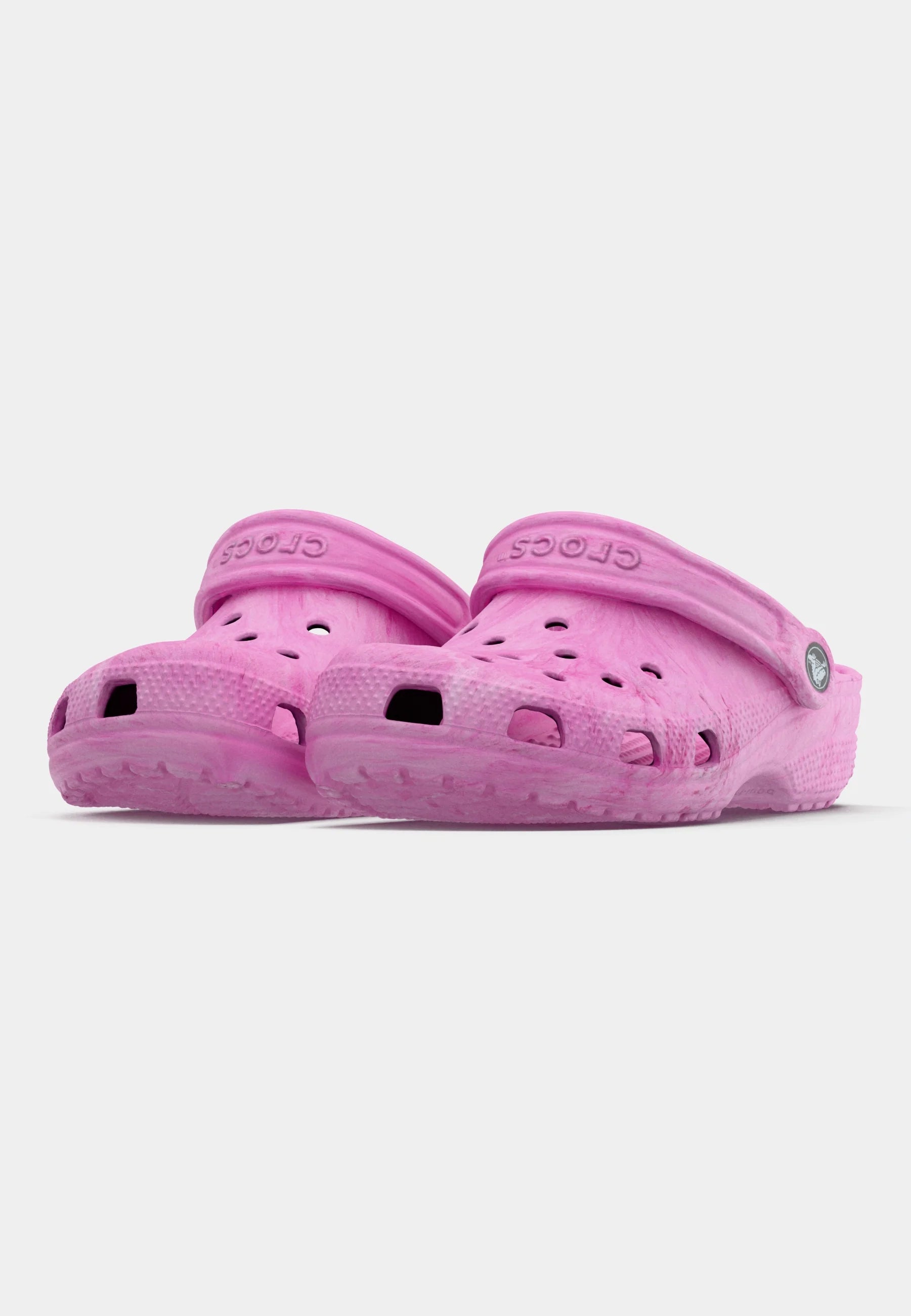 Klapki Crocs unisex – różowy wir