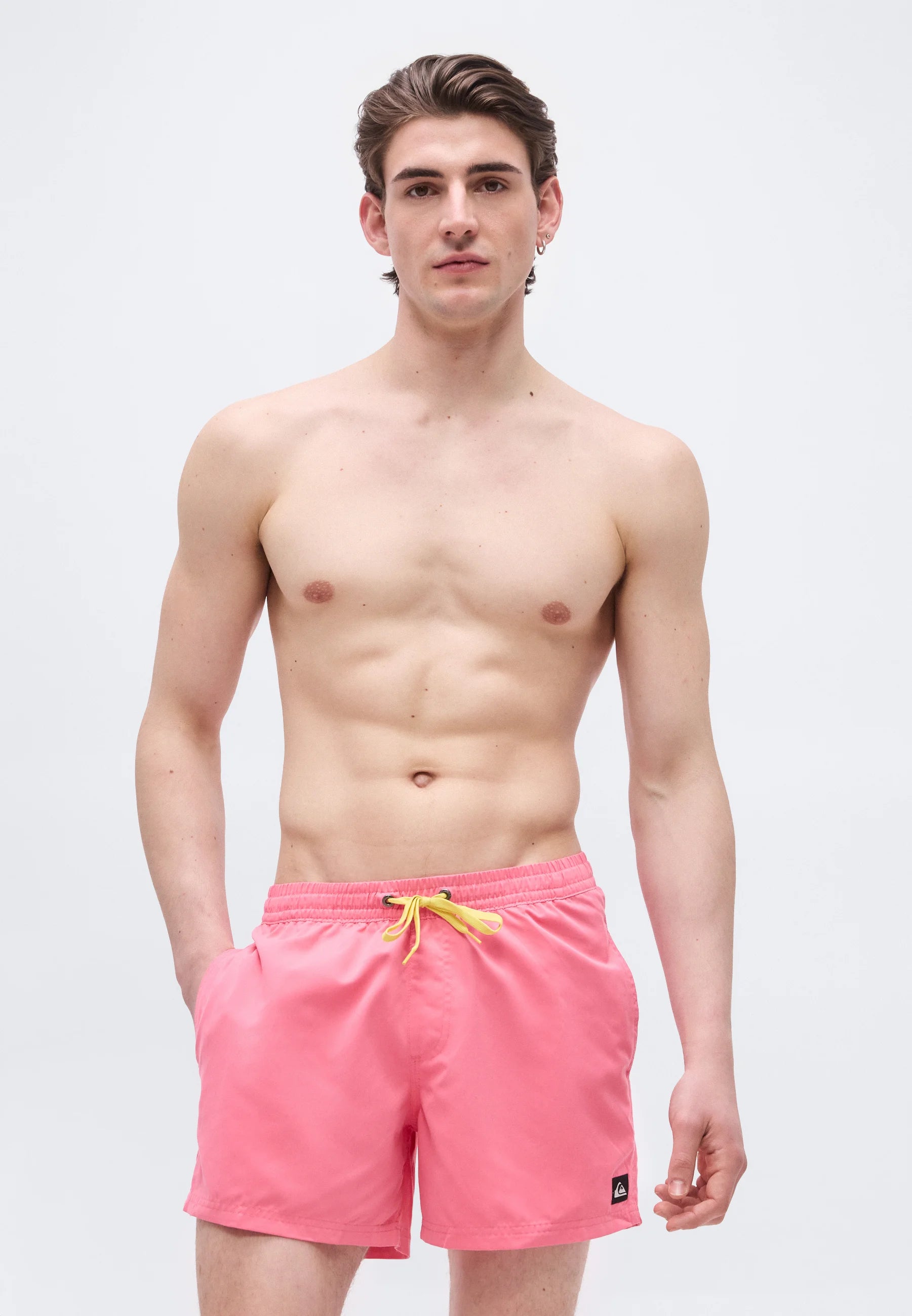 Short de bain Quiksilver Everyday Volley – Rose Limonade