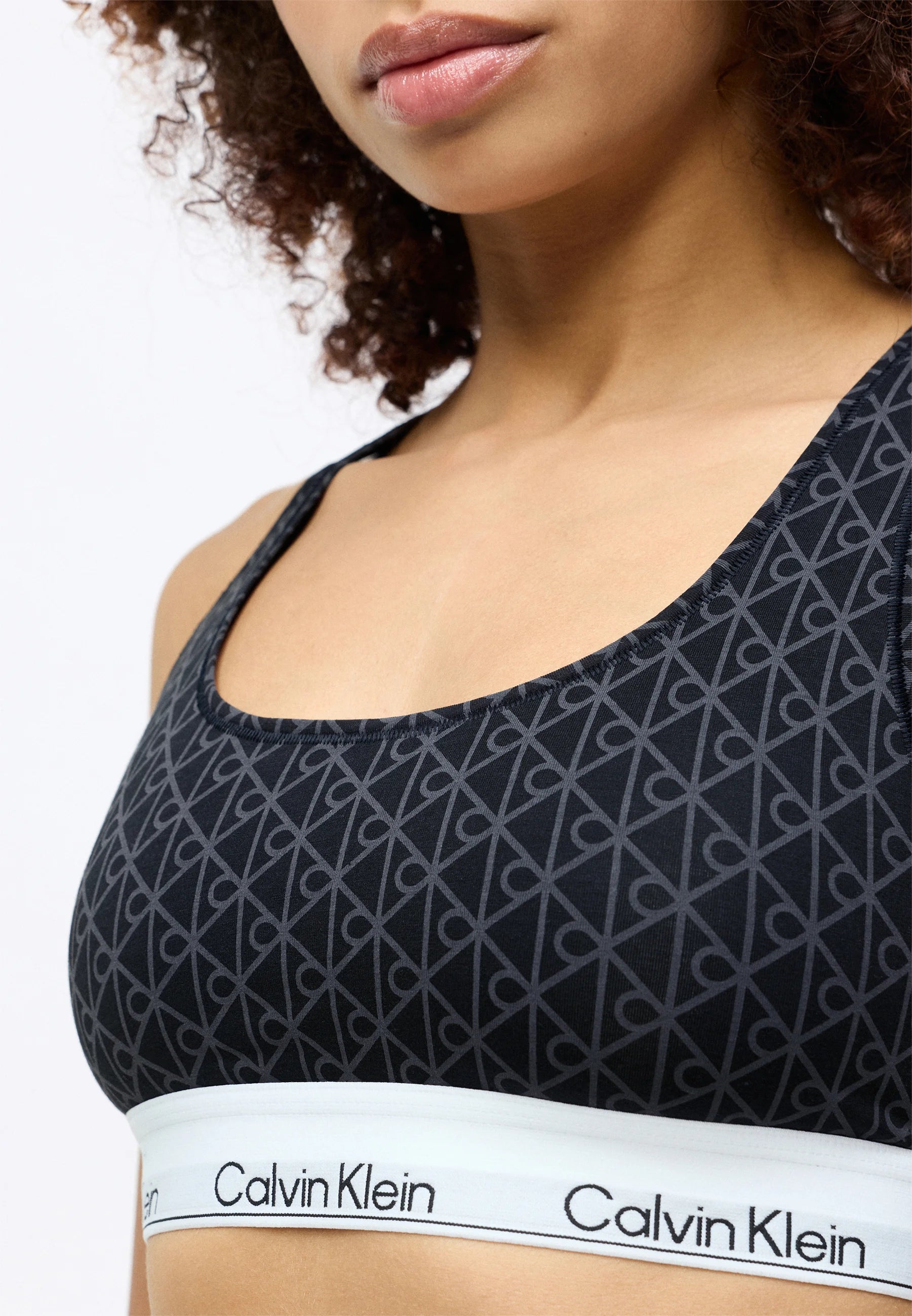 Soutien-gorge souple Calvin Klein Bustier - Noir, Gris Ashford