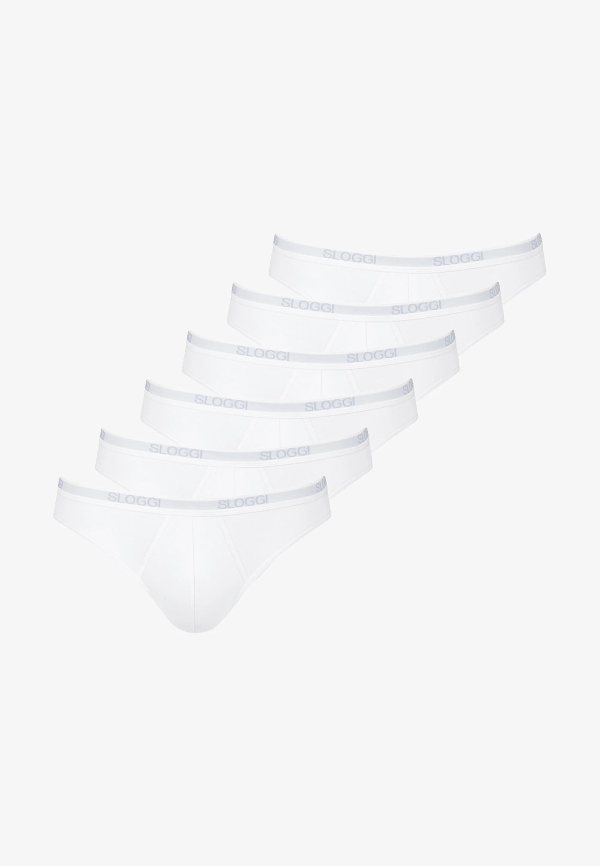 Sloggi Basic Mini slipy 6 balení – bílé