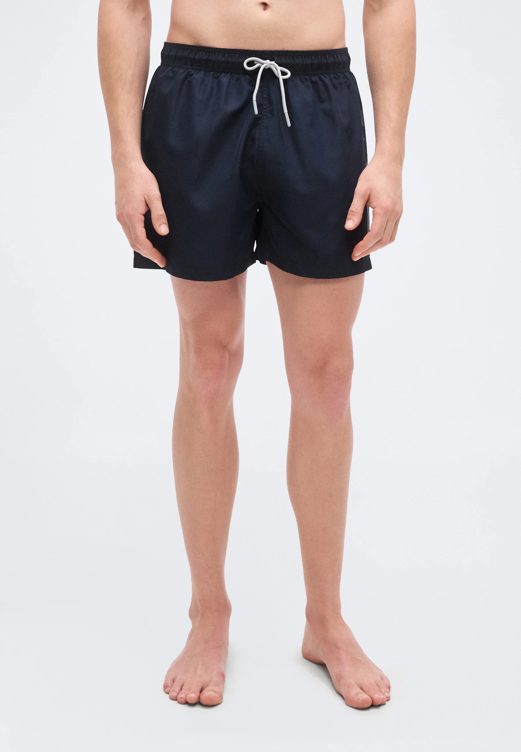 Short de bain Emporio Armani EA7 Water Logo – Bleu, Argenté