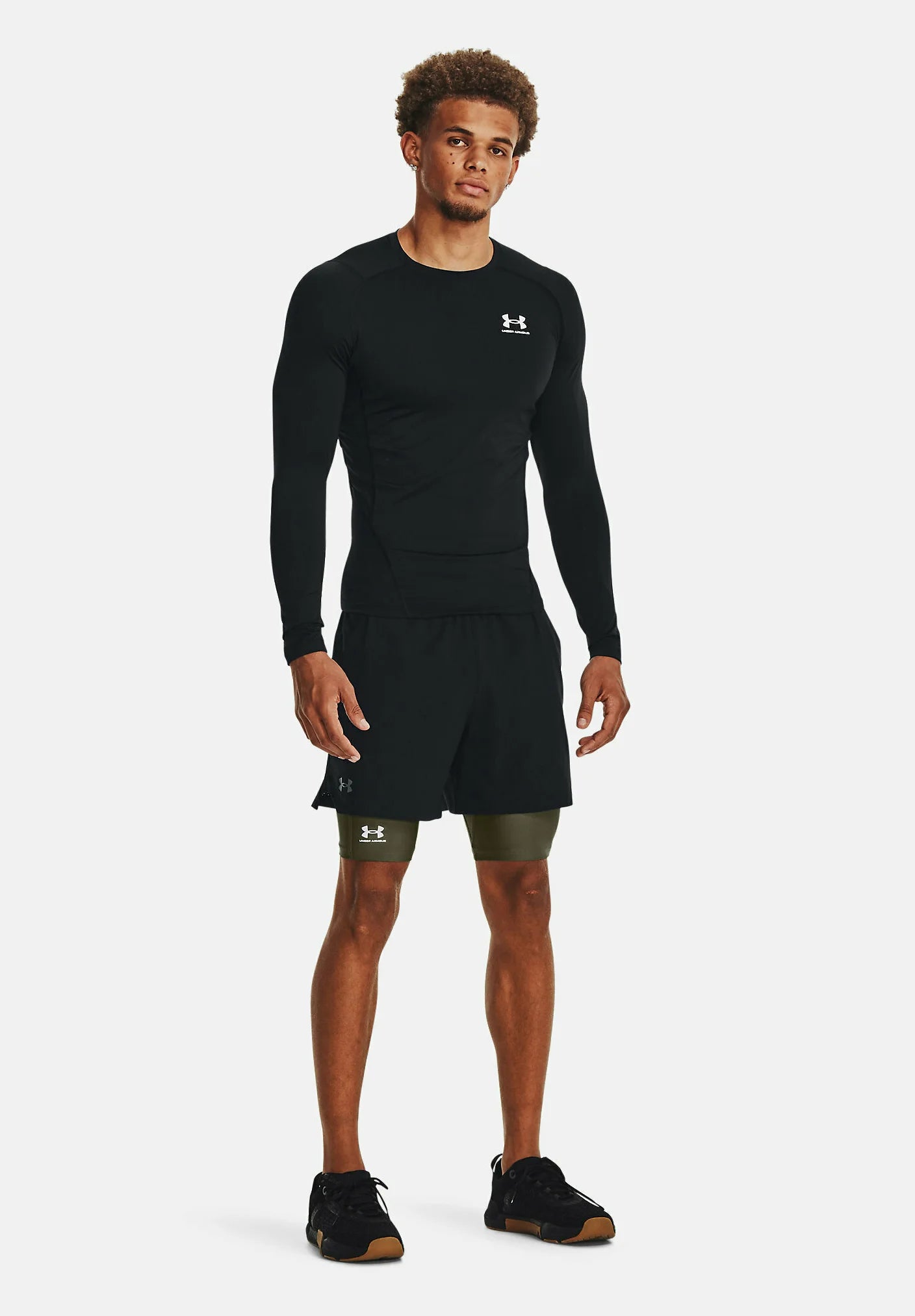 Under Armour HeatGear Pocket Performance Pantalon – Marine, OD Vert
