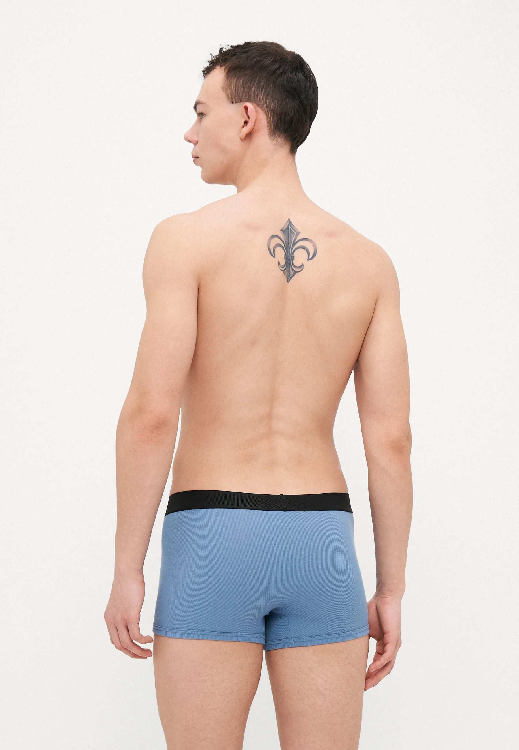 Bavlněné Stretch Trunks Versace – Stone Blue