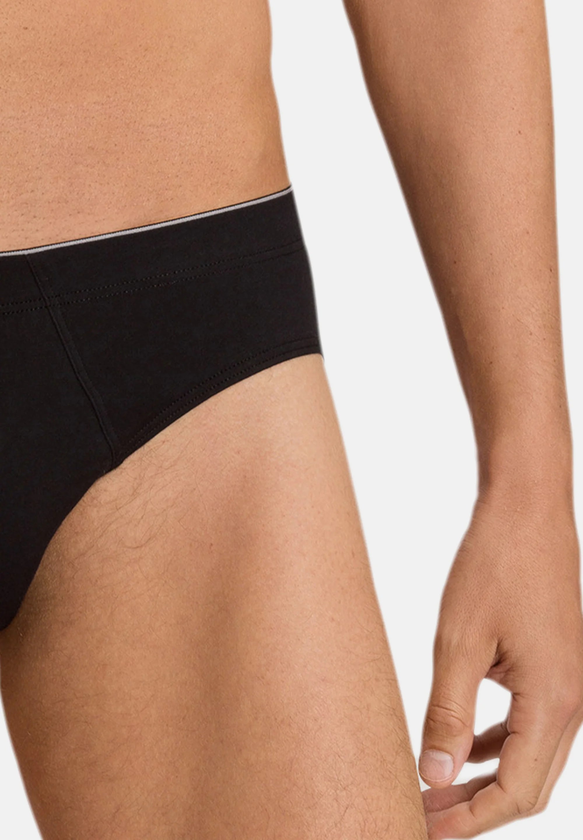 HANRO Lot de 3 slips – Noir