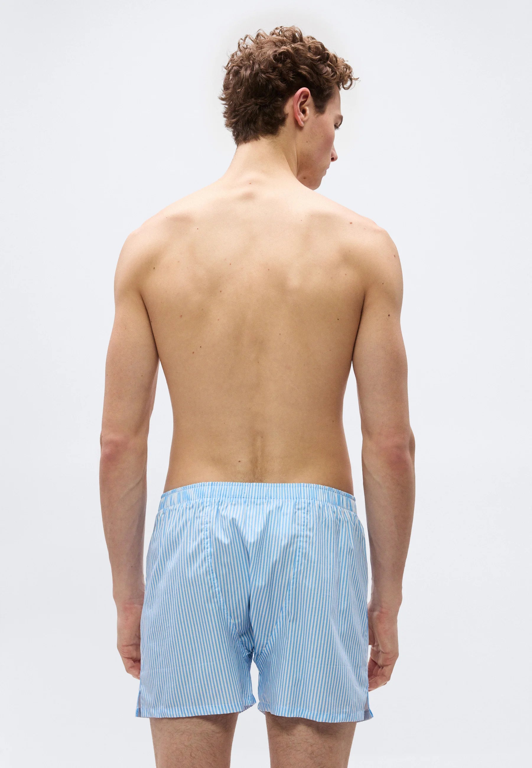 Polo Ralph Lauren Baumwoll-Boxershorts – Einzelpack – Blau