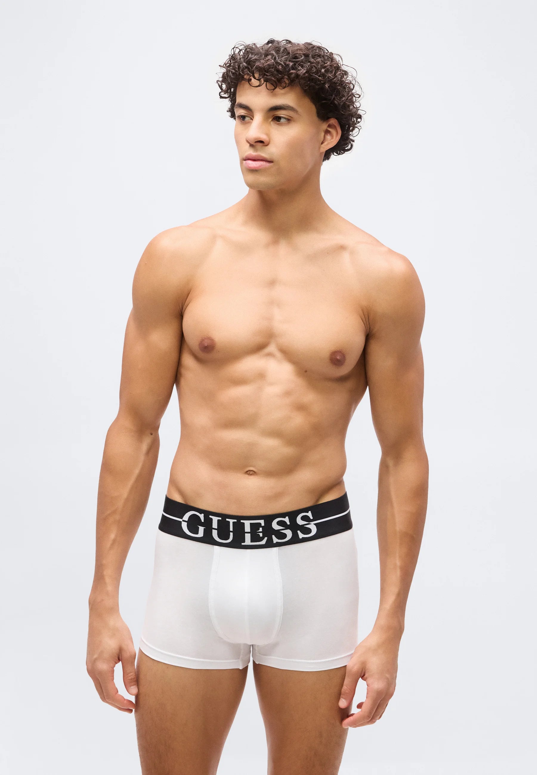 Guess Joe 3 Pack Trunks – Grey, White, Black