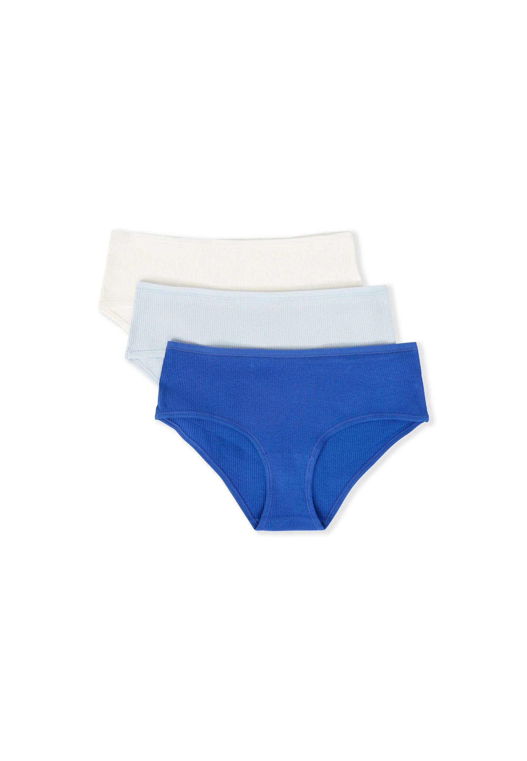 Etam John Slips – 3er-Pack, Dunkelblau, Blau, Weiß