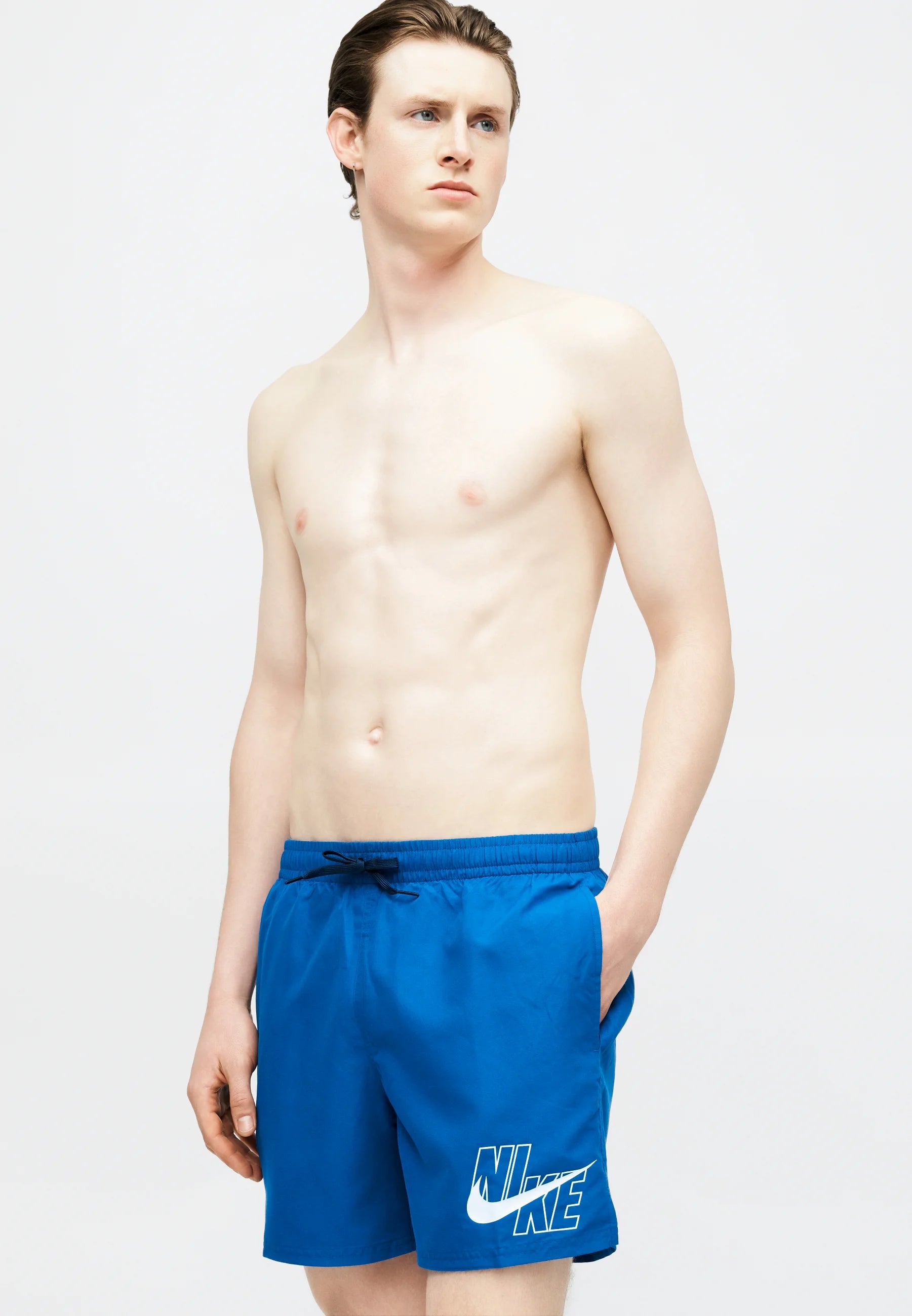 Volley plavecké šortky Nike Swim Breaker Logo – Game Royal