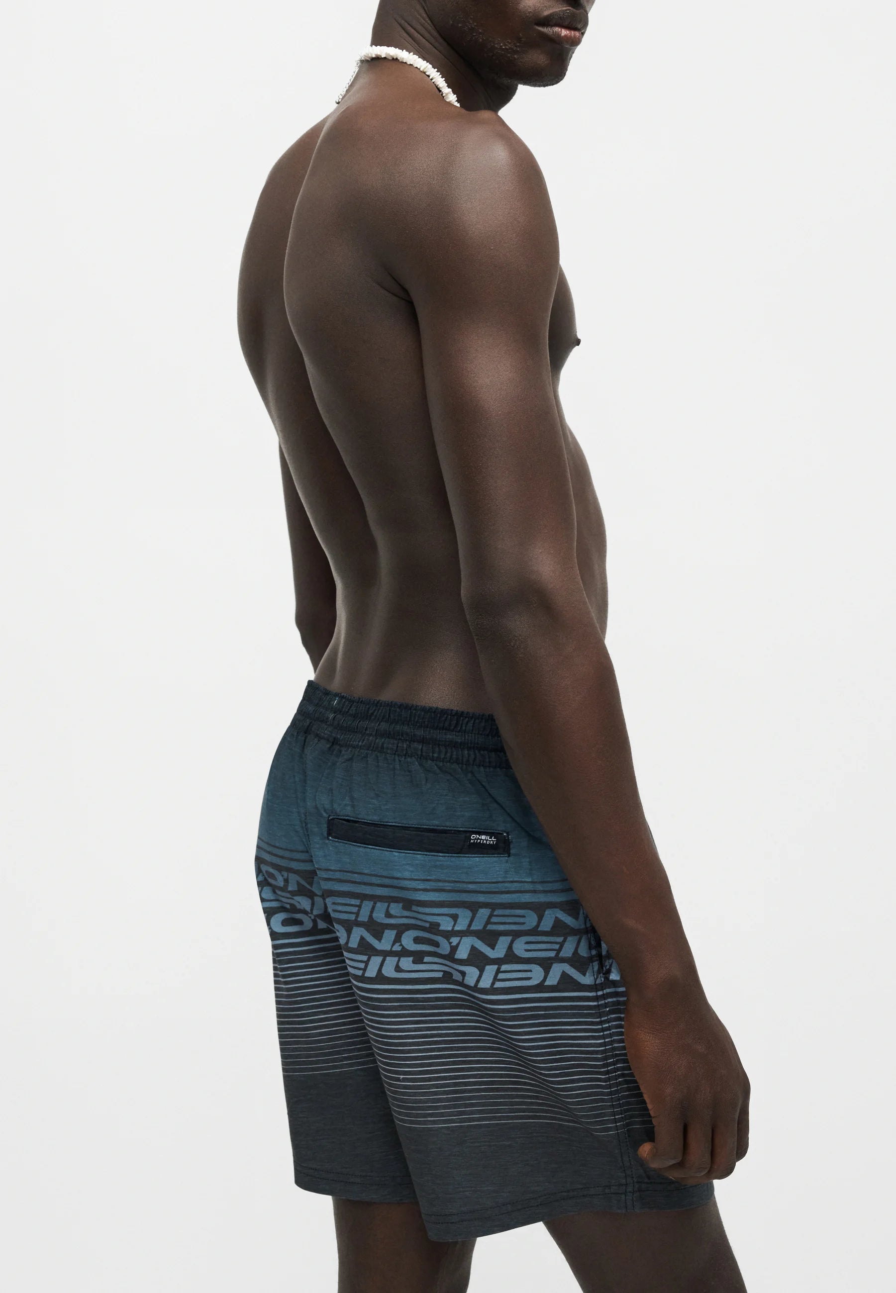 Short de bain O'Neill Logo Stripe - Black Out