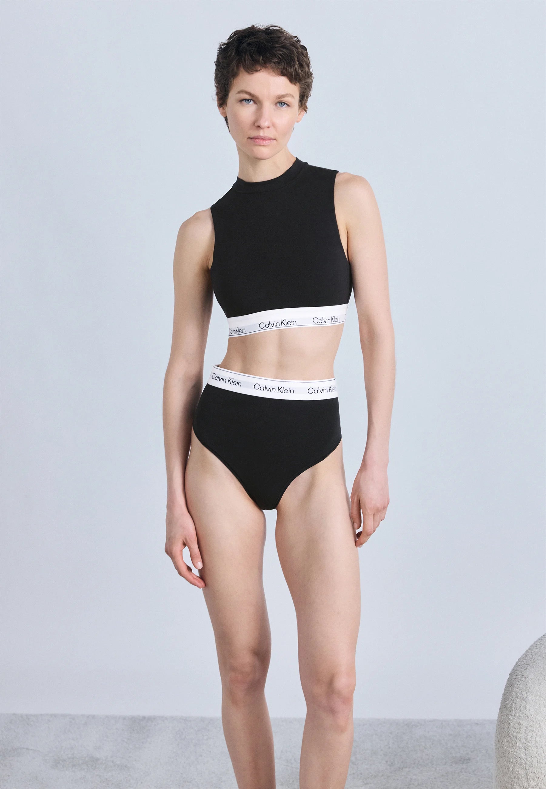 String Calvin Klein Icon Shapewear – Noir