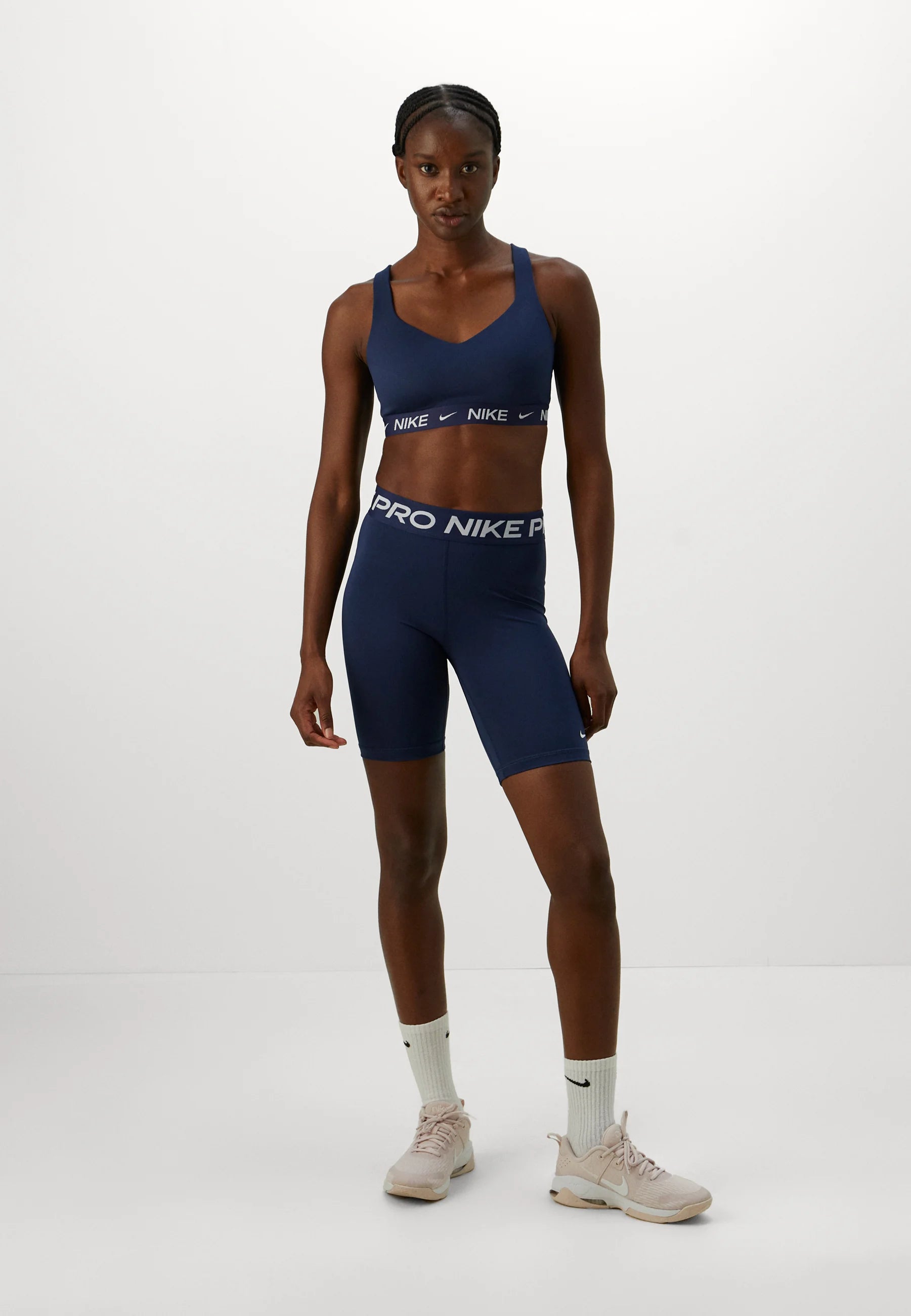 Nike Indy Medium Support Sports Bra – Midnight Navy