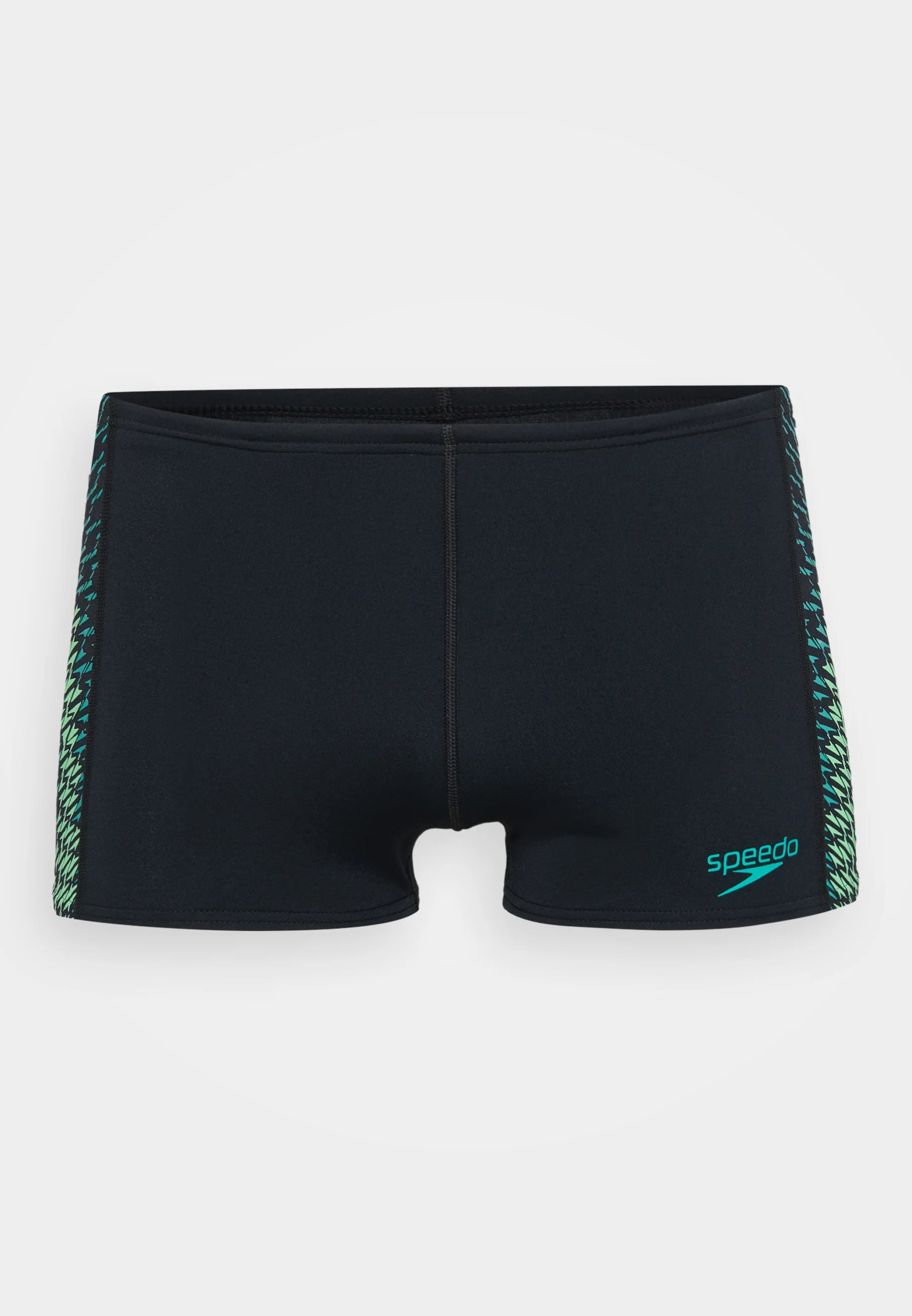 Speedo End Tech Aquashort – černý, tyrkysový drahokam