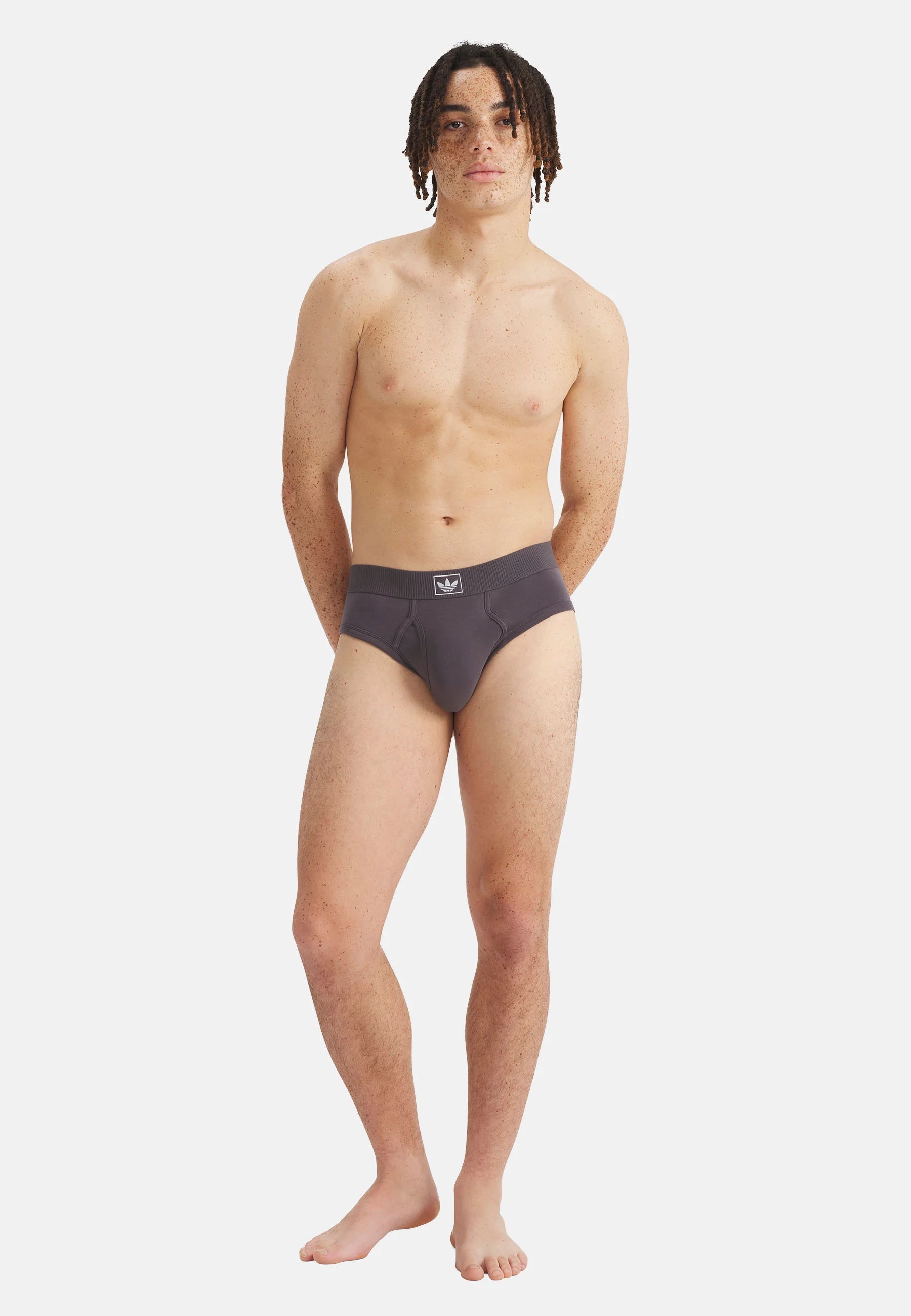 Adidas Originals 4 Pack Briefs – Black, Grey