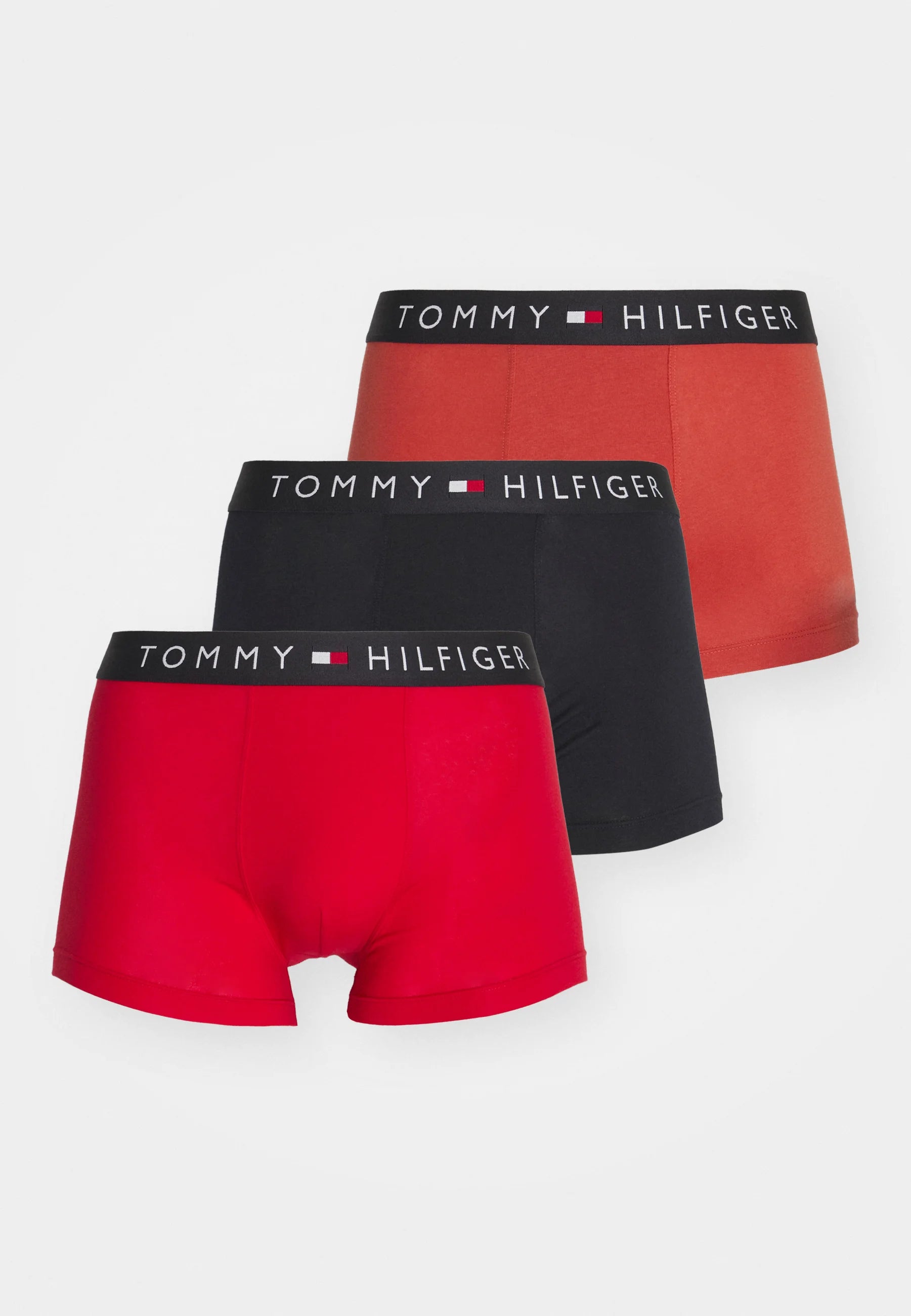 Tommy Hilfiger Original Trunk 3 Pack – Terra Red, Desert Sky