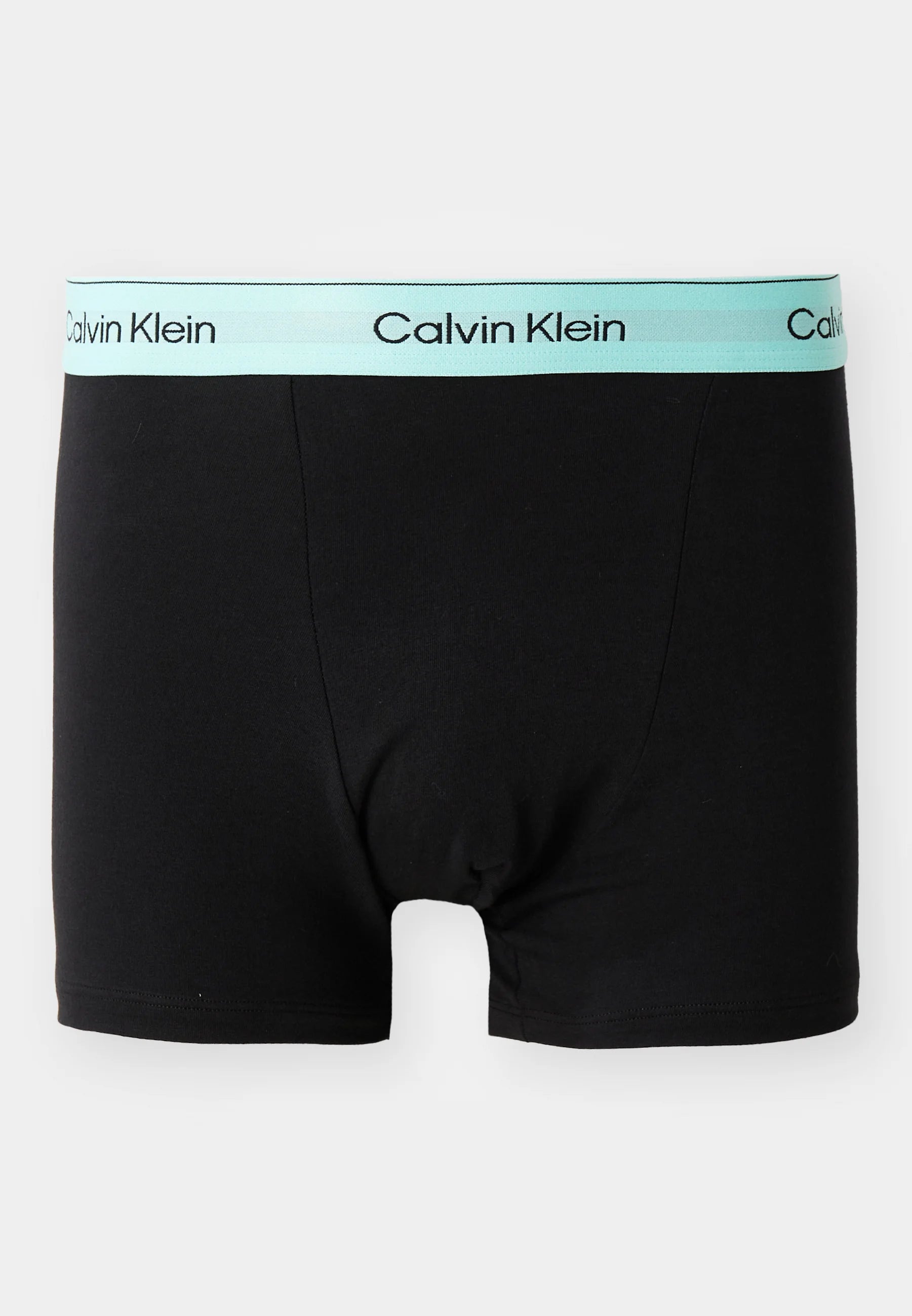 Spodenki Calvin Klein Icon Cotton Stretch o swobodnym kroju – 3 szt. – biały, beau blue, liściasty fun