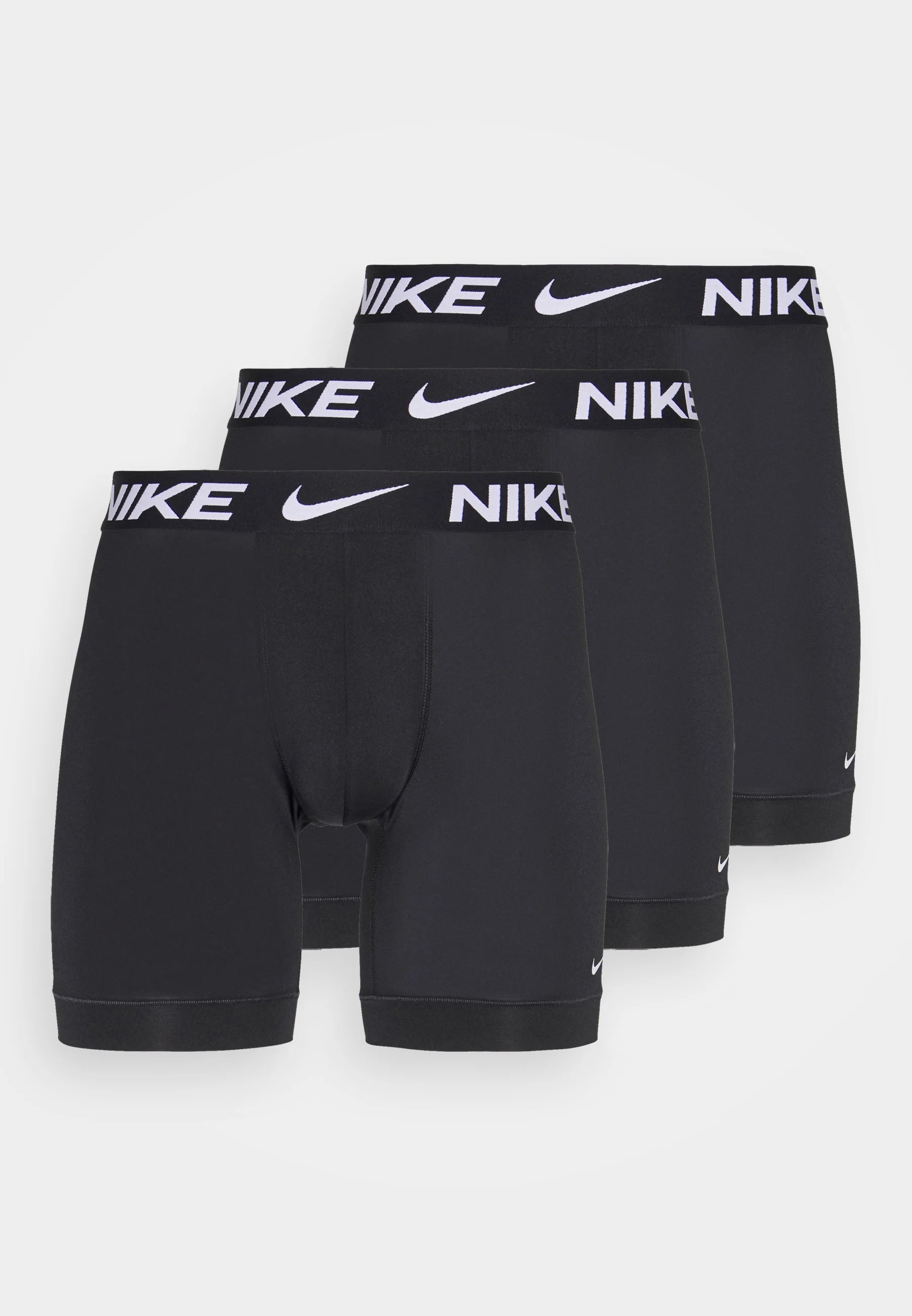 Nike Unterwäsche Boxershorts lang 3er-Pack – Schwarz