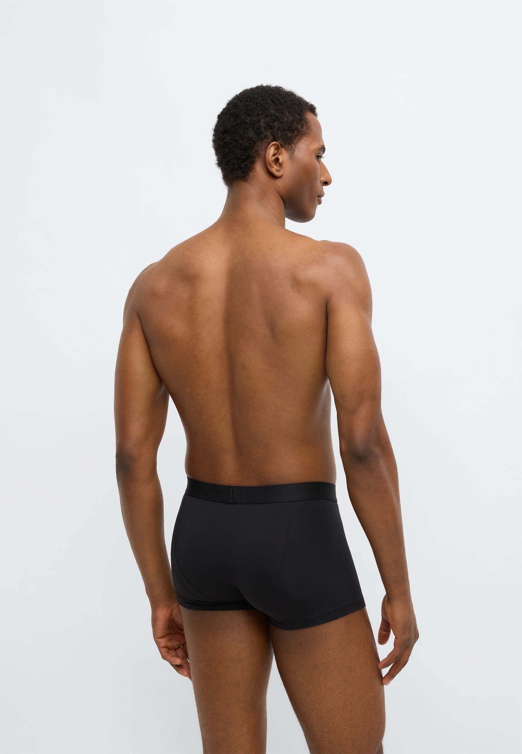 Confezione da 2 boxer premium elasticizzati Emporio Armani – Nero