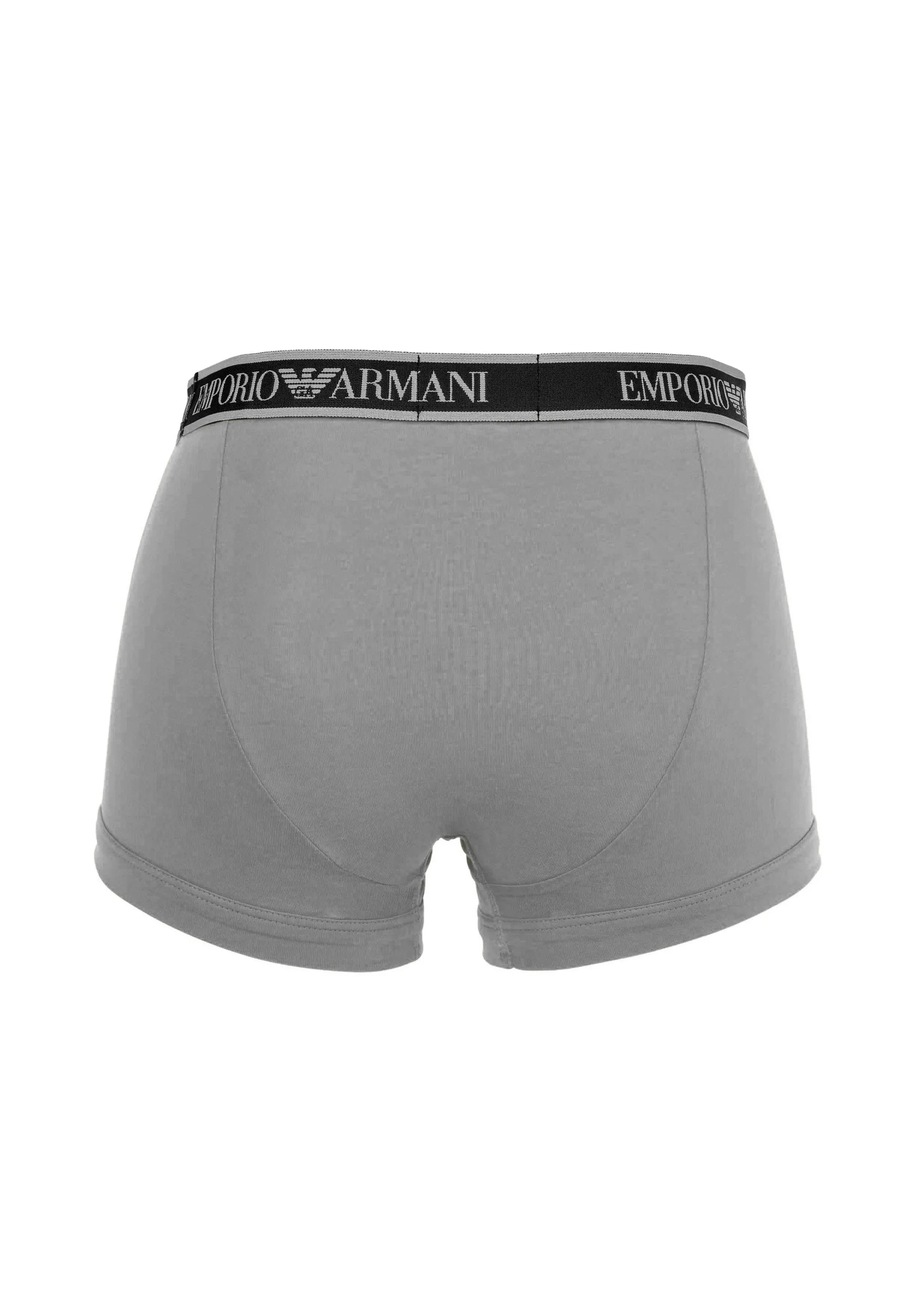 Kufry Emporio Armani CORE Logoband 3 Pack – černá, ocel, šedá