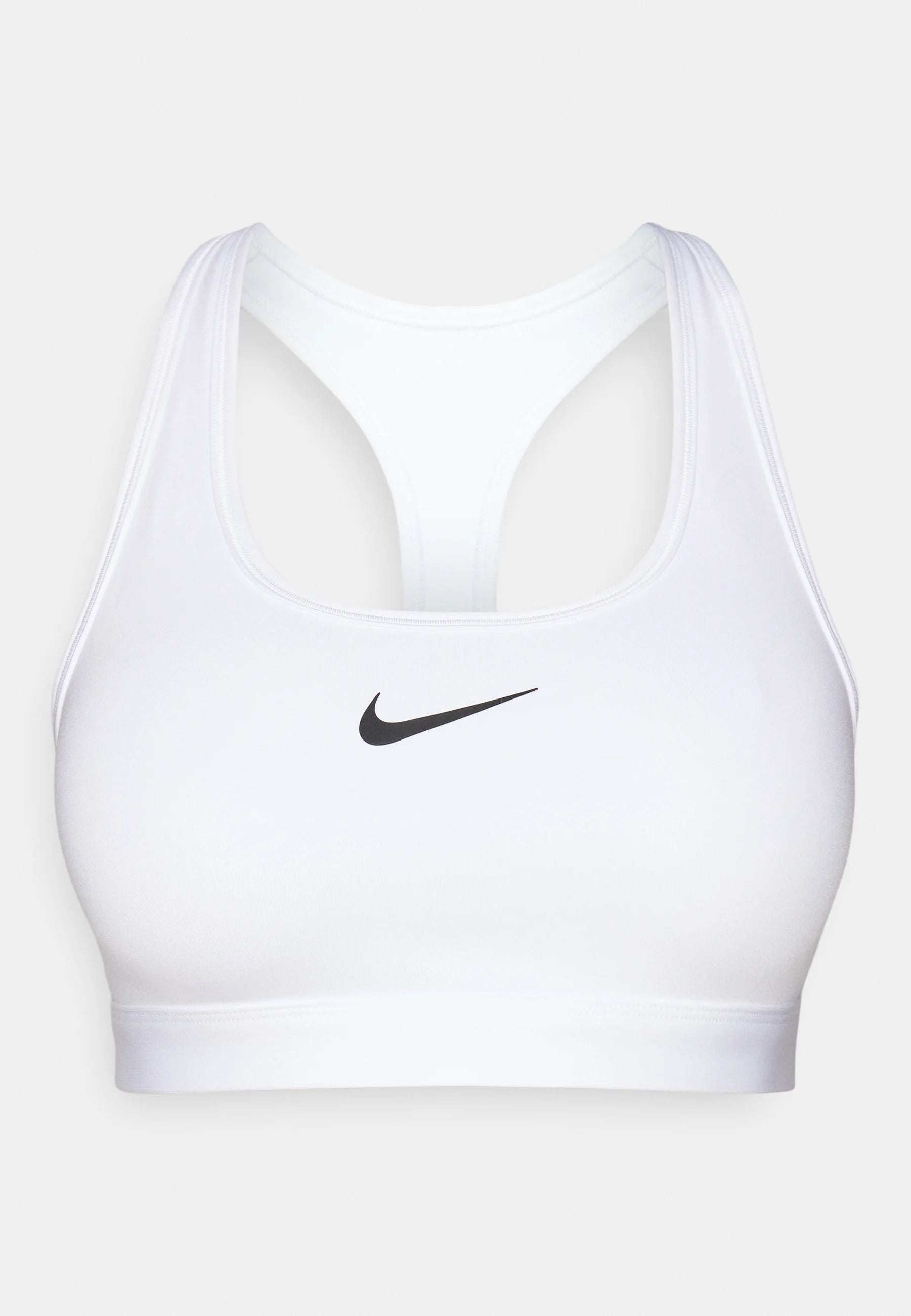 Nike Unpadded Medium Support Sports Bra – White, Black