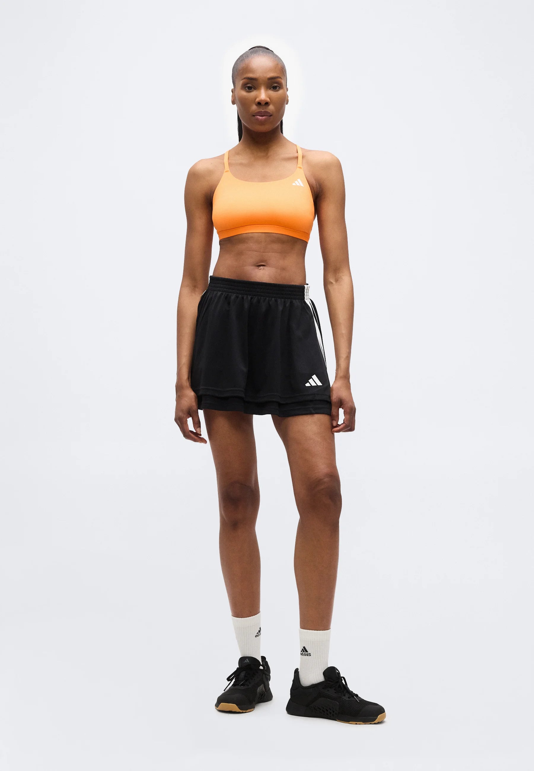 Podprsenka Adidas Performance Optime Essentials Workout Light Support – Pure Orange