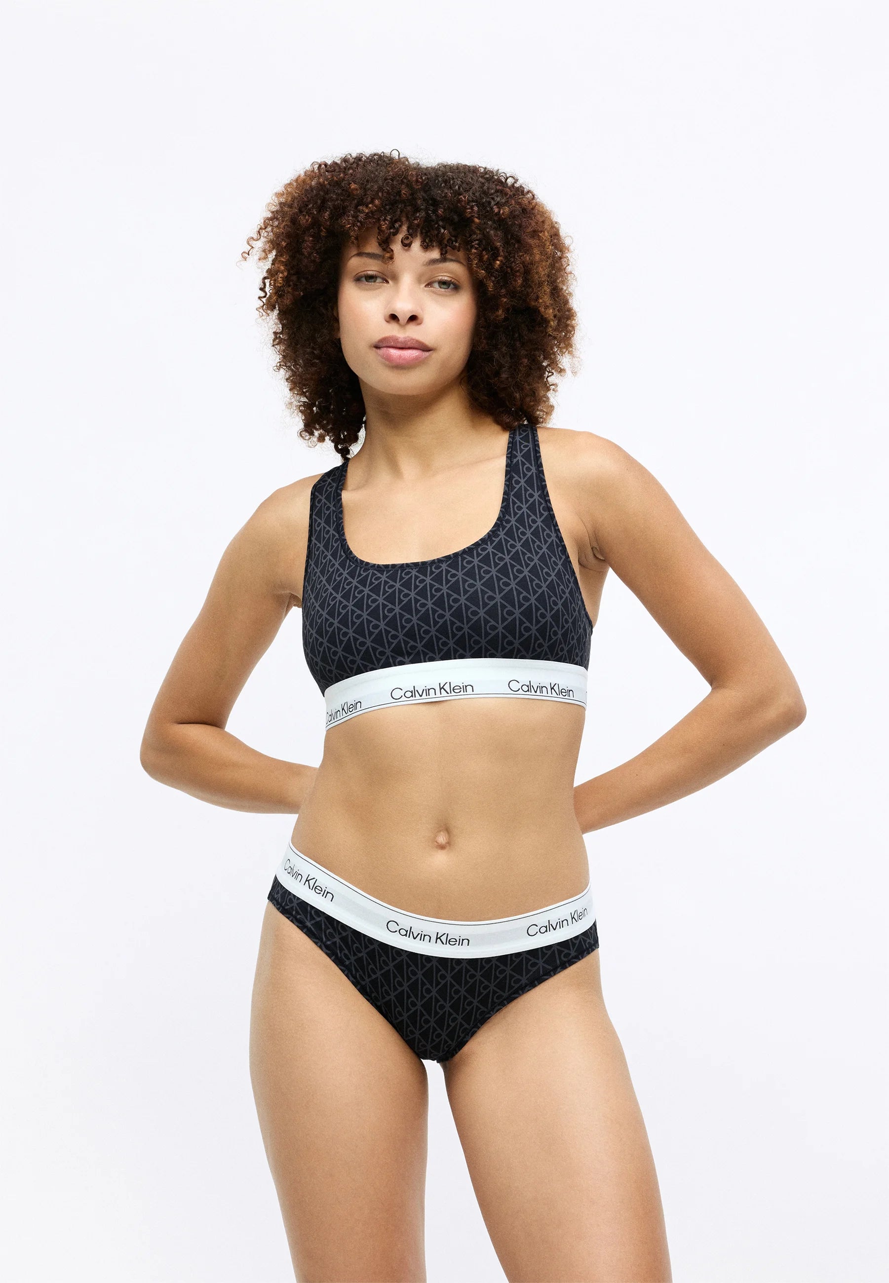 Soutien-gorge souple Calvin Klein Bustier - Noir, Gris Ashford