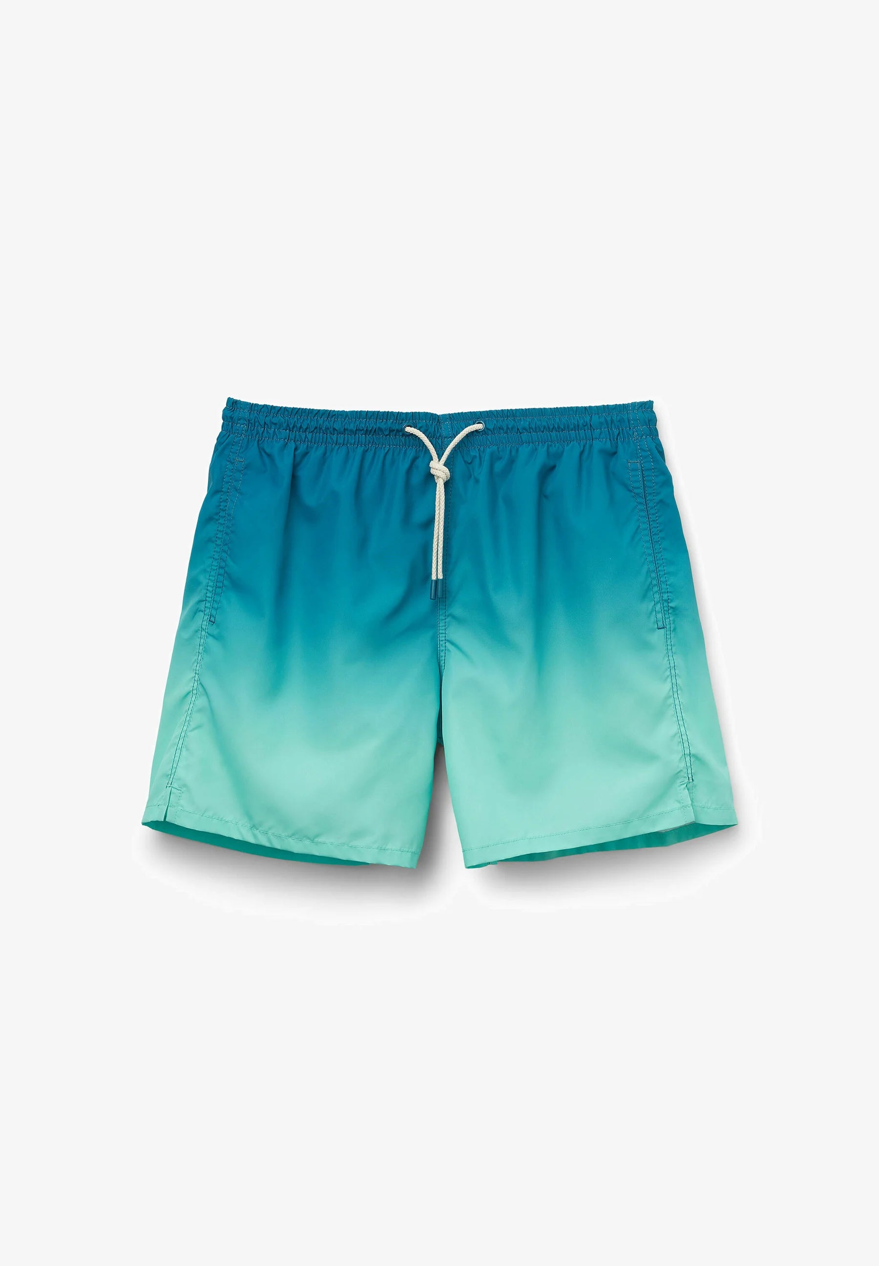 Plavecké šortky Calzedonia Formentera vzorované Gradient – ​​tyrkysové