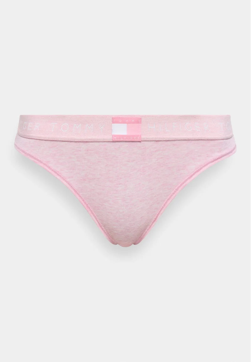 Tommy Hilfiger Tonal Logo Slip – Classic Pink Heather