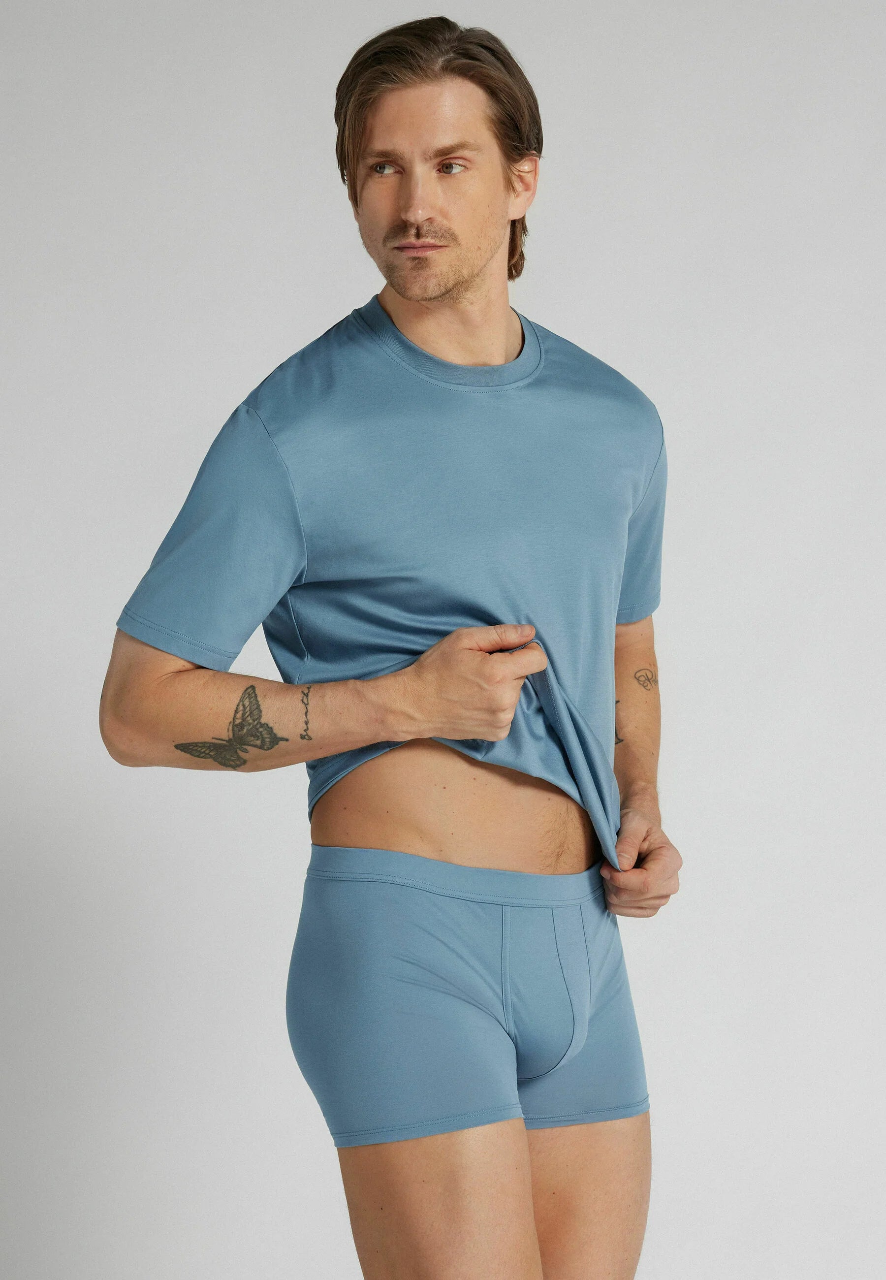 IUMAN Intimissimi Uomo Premium kufry – světle modré