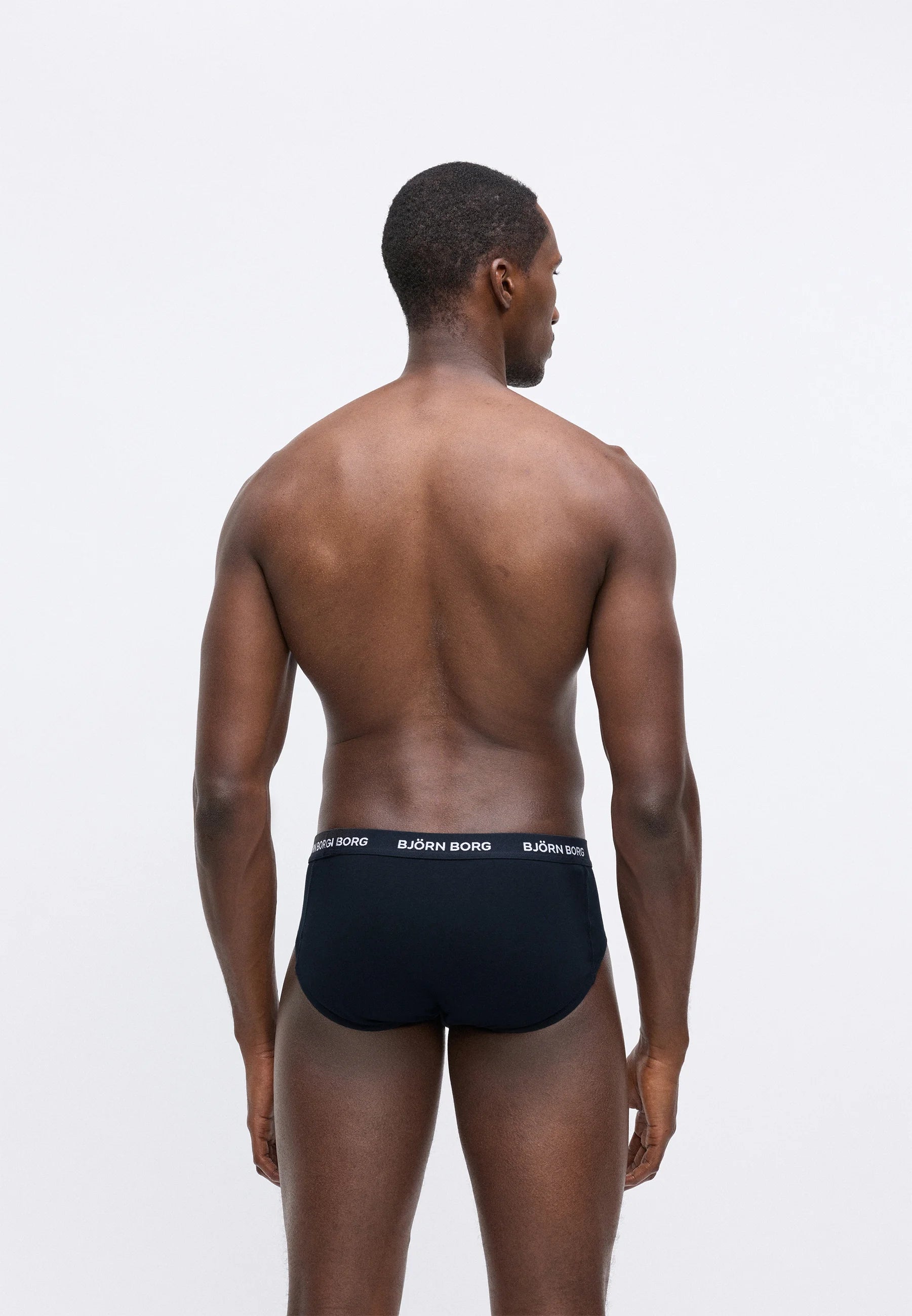 Björn Borg Stretch Brief – 3 pary – figi – czarne