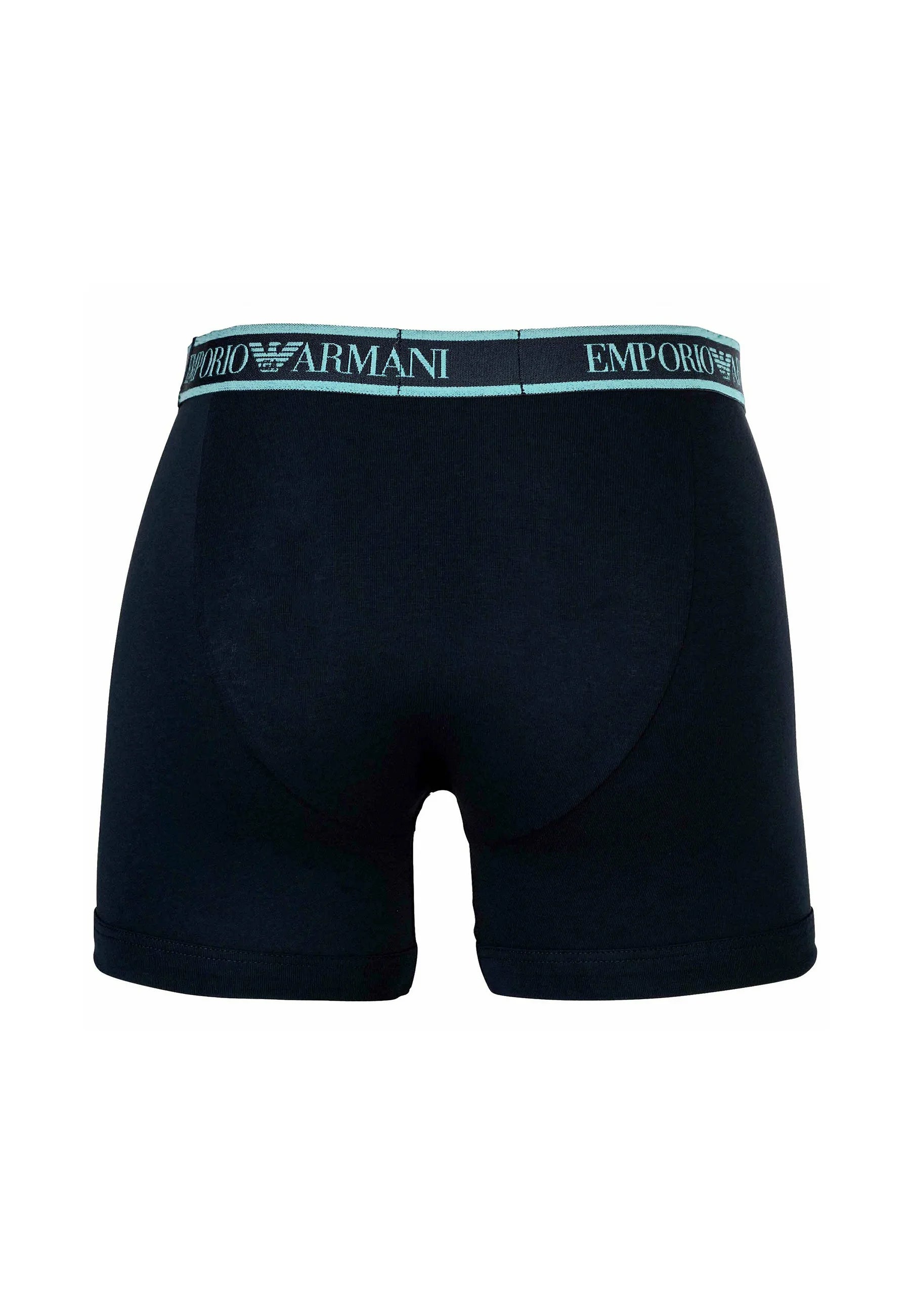 Emporio Armani CORE Logoband Stretch Confezione da 3 boxer - Blu