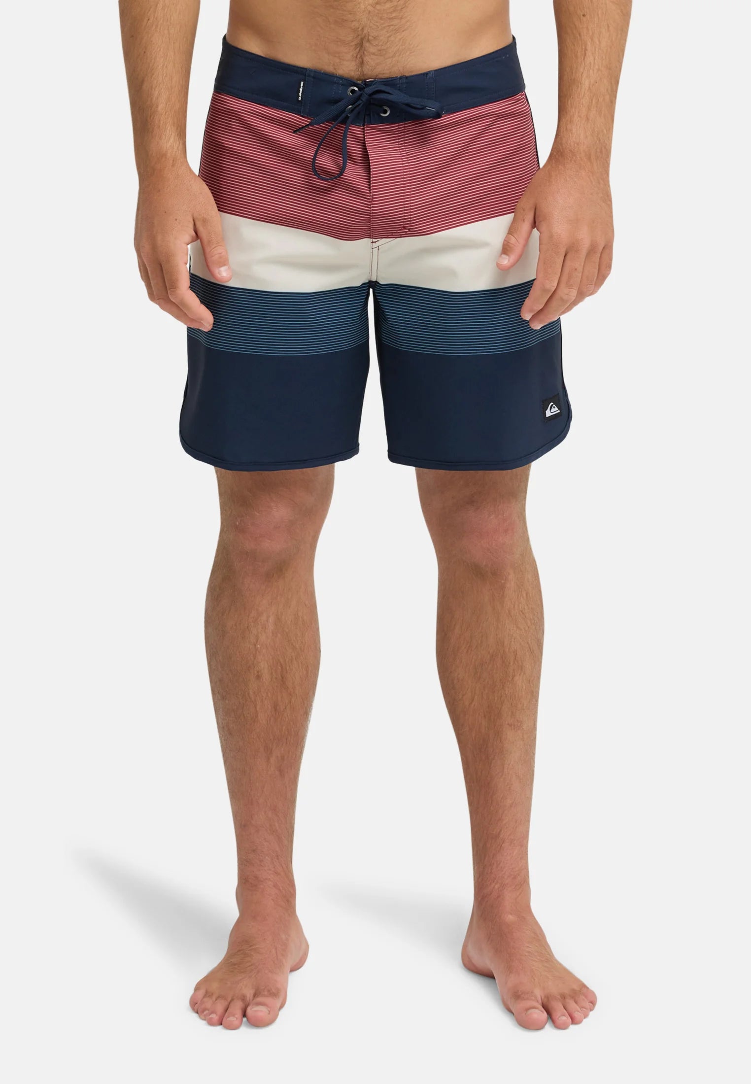 Quiksilver Surf Scallop 18 Swim Shorts – Dark Navy Tijuana