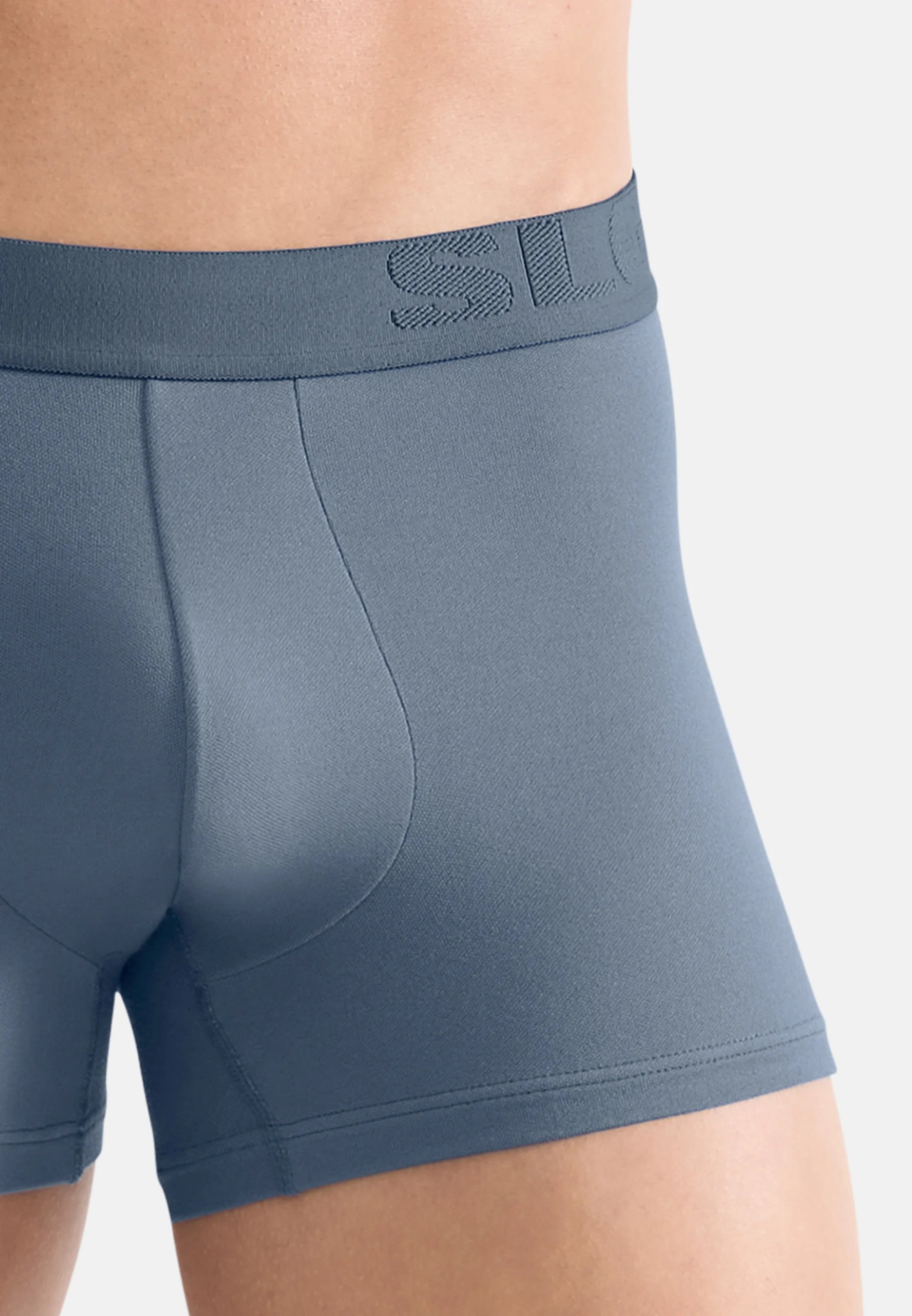 Sloggi Base Soft Hipster Trunks 6 Pack – Blue Light Combination