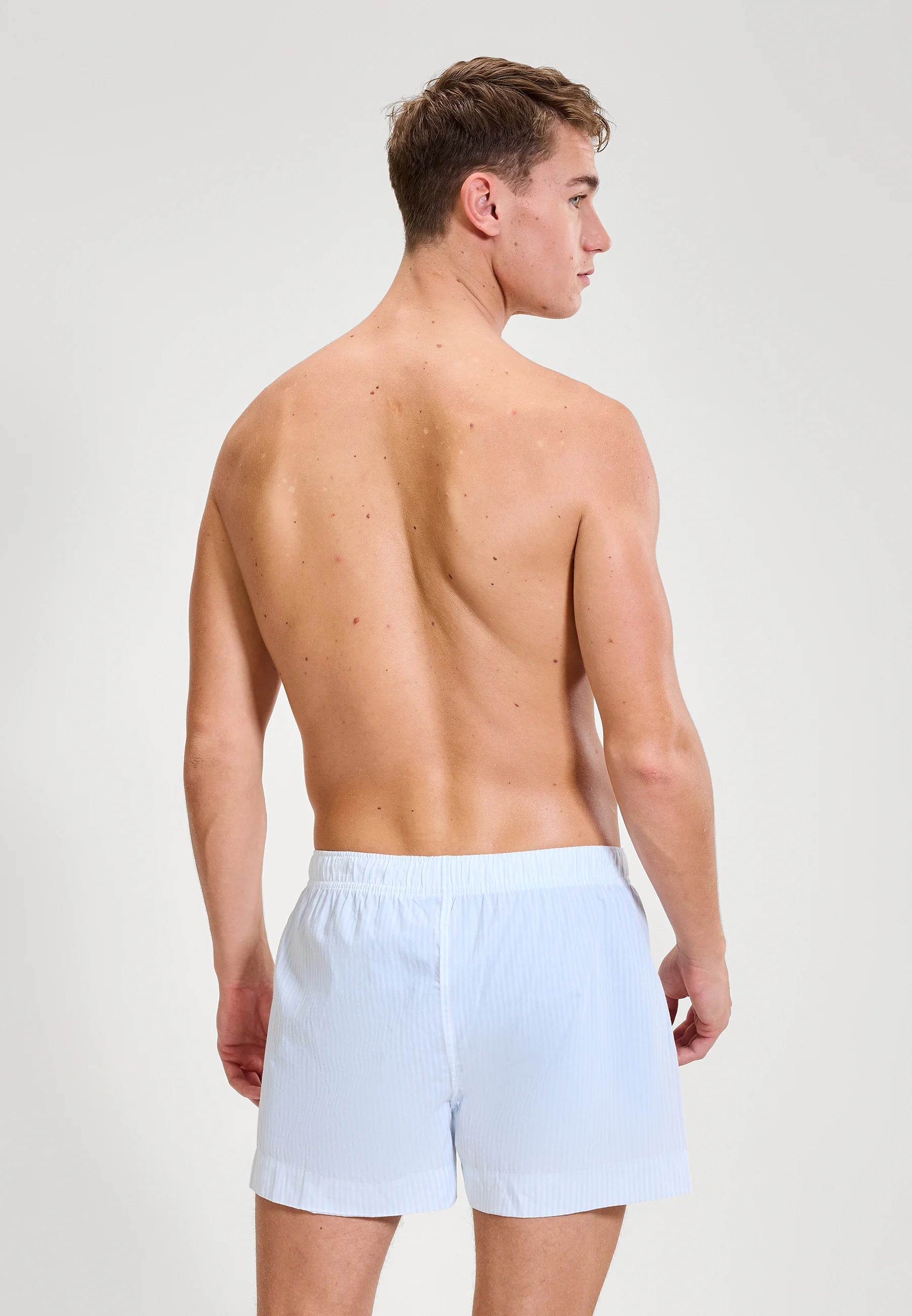 Boxerky Ellesse 3 Pack – bílé, světle modré