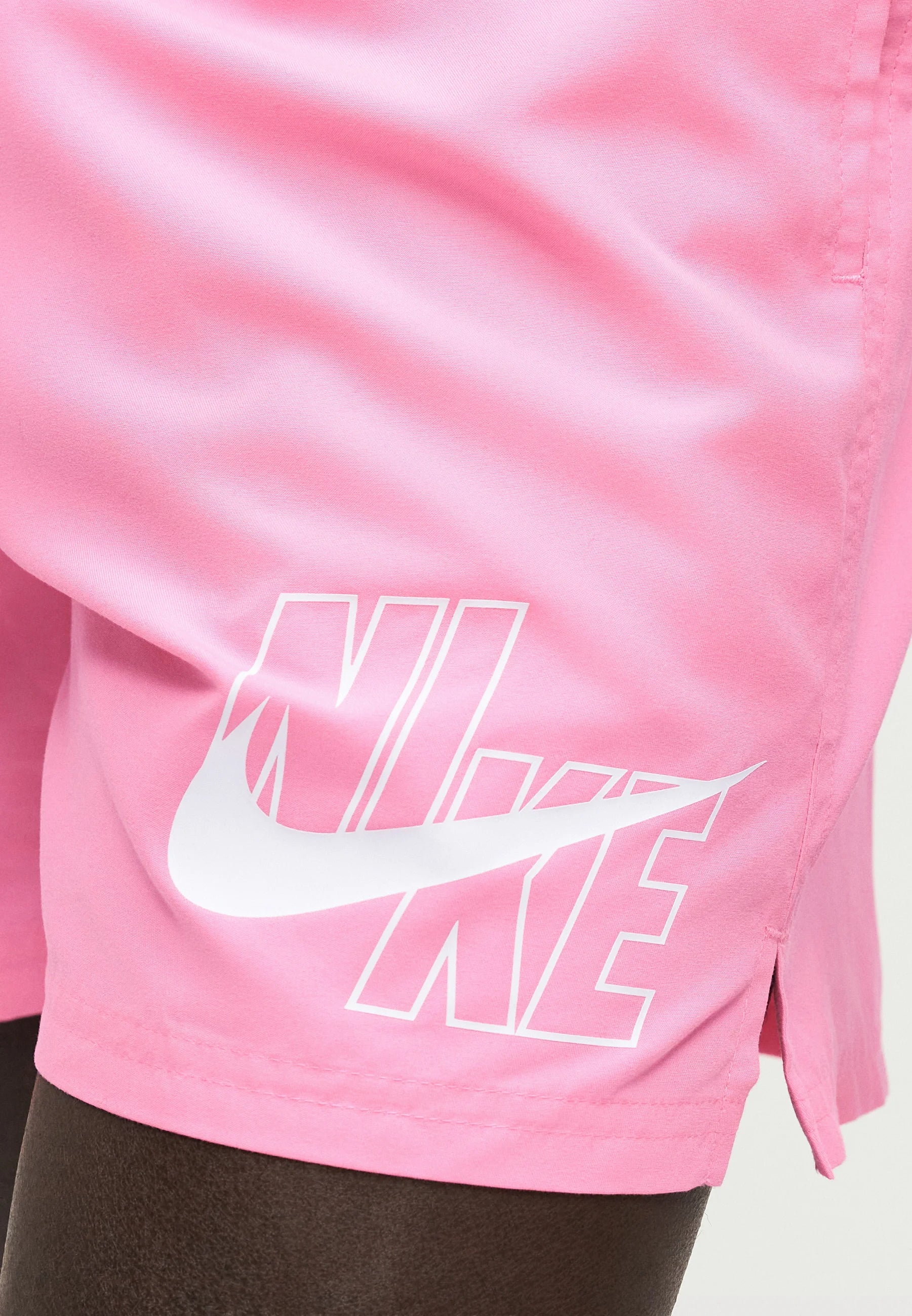 Nike Swim Breaker Logo Volley Swimming Shorts – Pink Glow